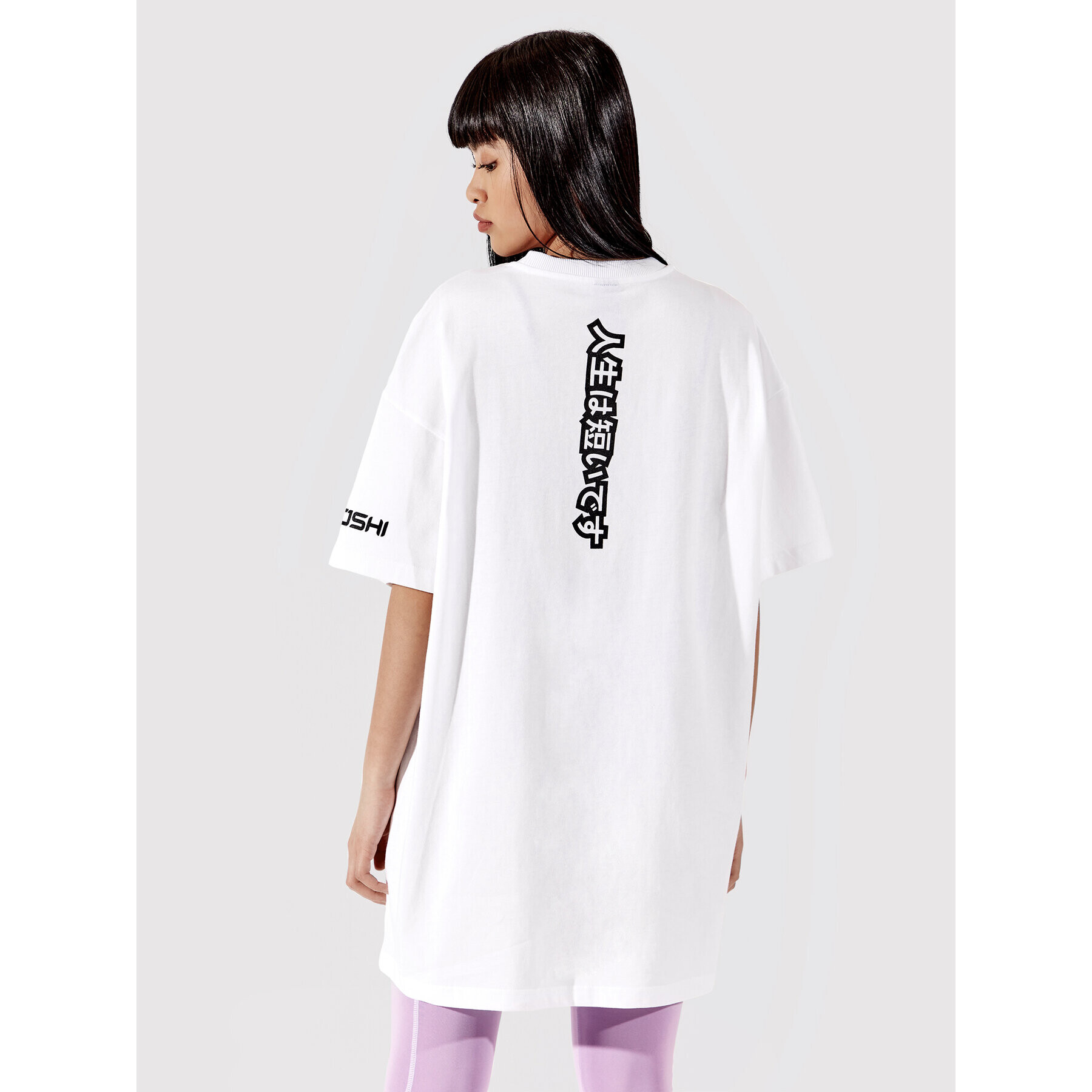 Togoshi Тишърт TG22-TSD010 Бял Oversize - Pepit.bg