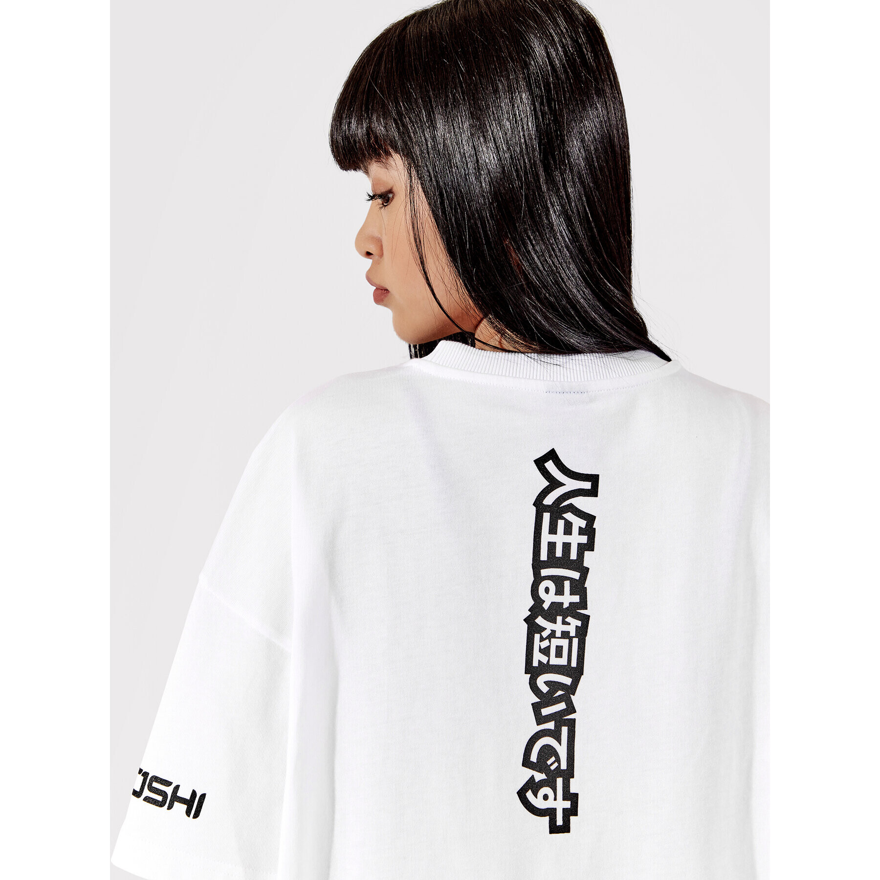 Togoshi Тишърт TG22-TSD010 Бял Oversize - Pepit.bg