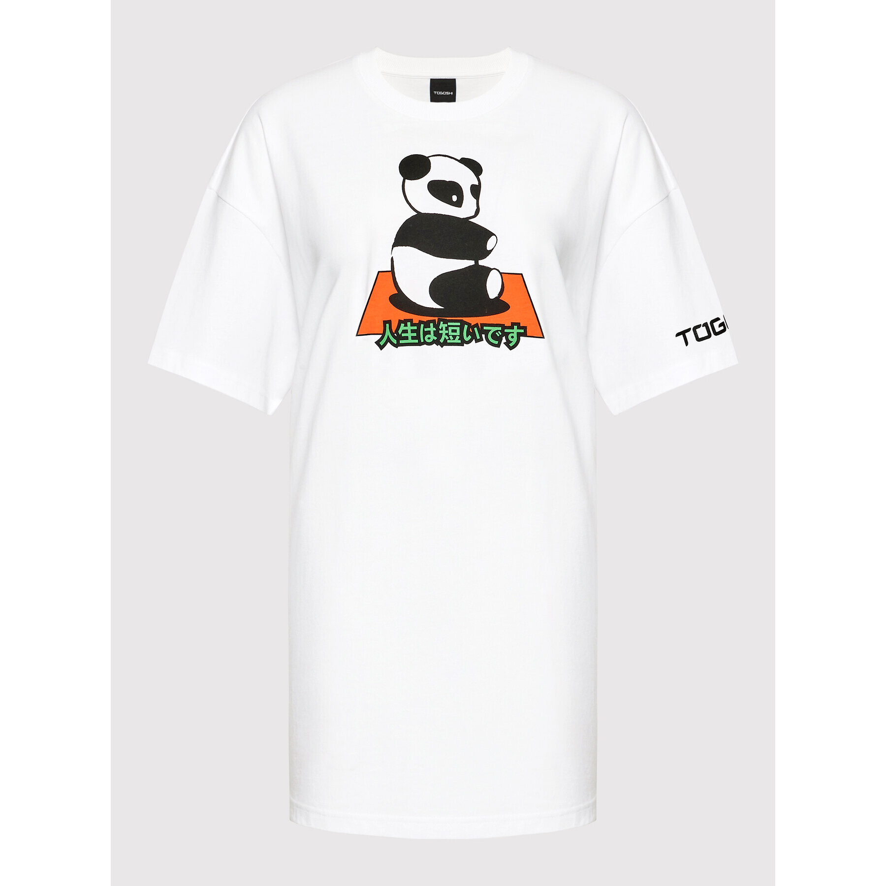 Togoshi Тишърт TG22-TSD010 Бял Oversize - Pepit.bg