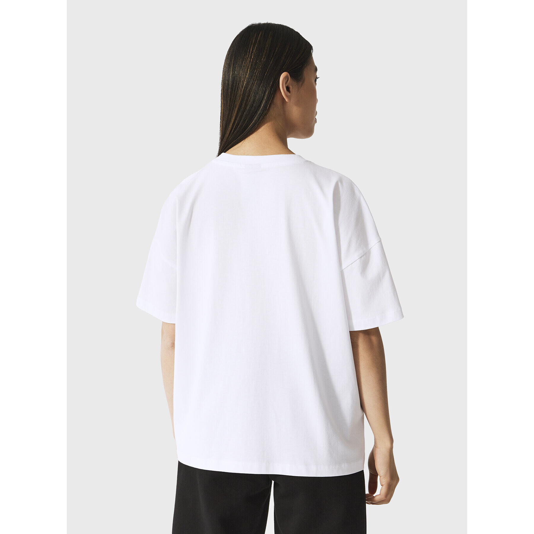Togoshi Тишърт TG22-TSD502 Бял Relaxed Fit - Pepit.bg