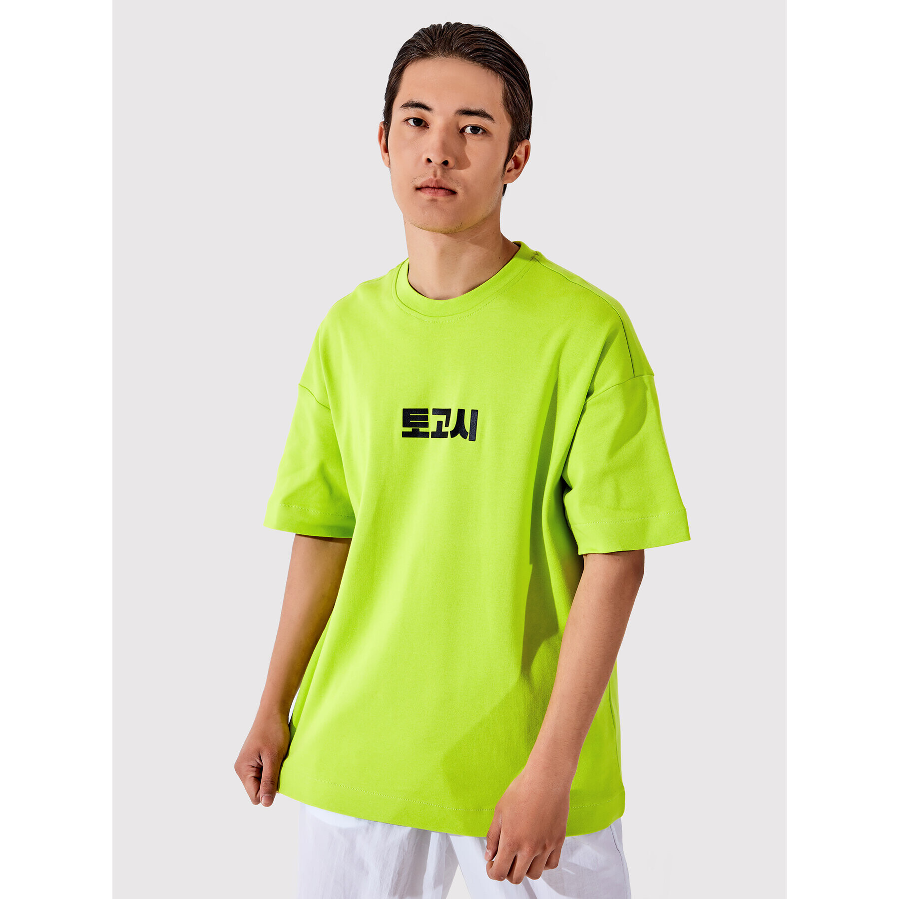 Togoshi Тишърт Unisex TG22-TSM002 Зелен Oversize - Pepit.bg