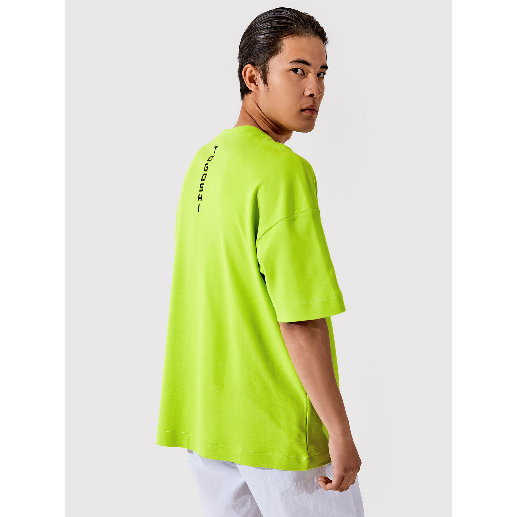 Togoshi Тишърт Unisex TG22-TSM002 Зелен Oversize - Pepit.bg