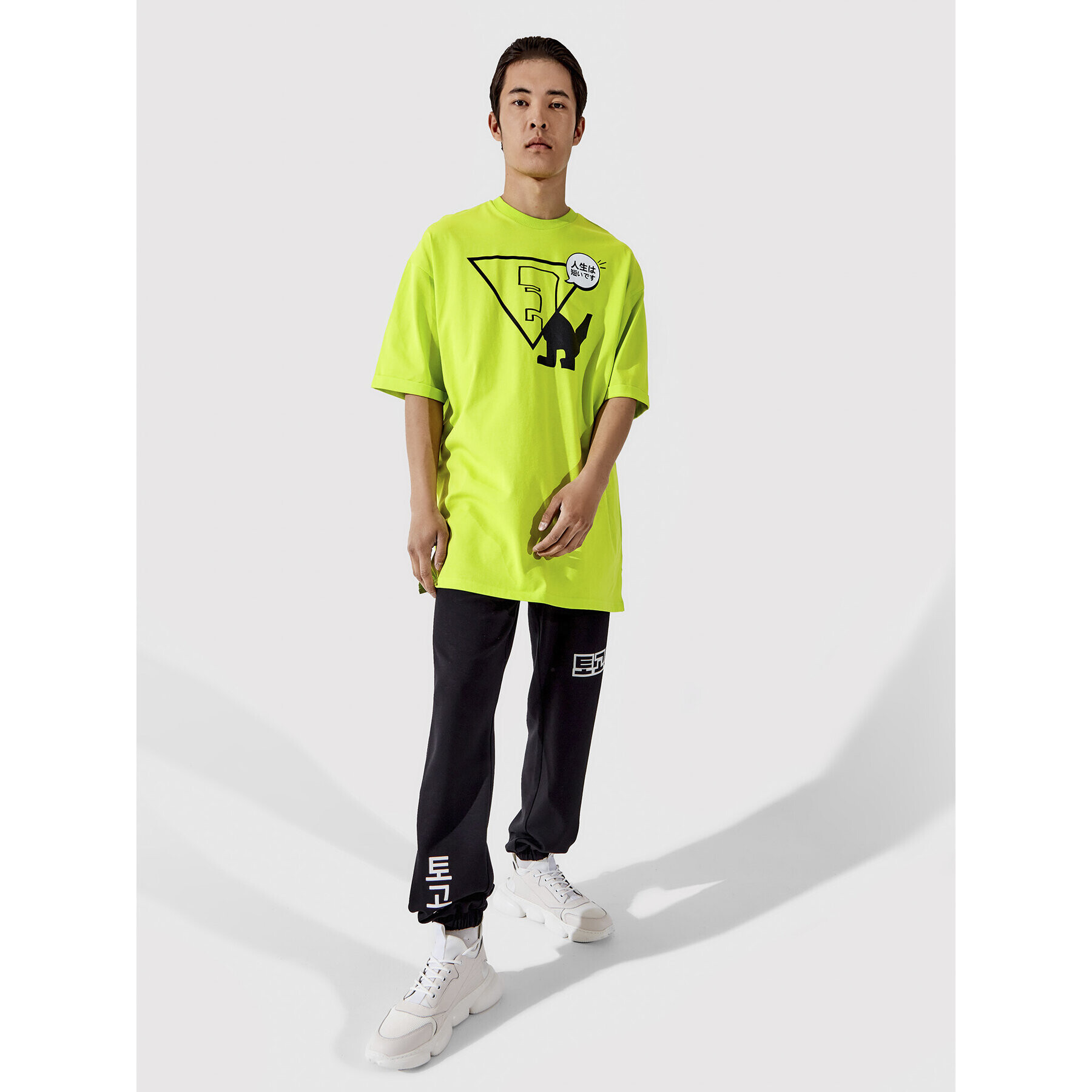 Togoshi Тишърт Unisex TG22-TSM011 Зелен Oversize - Pepit.bg