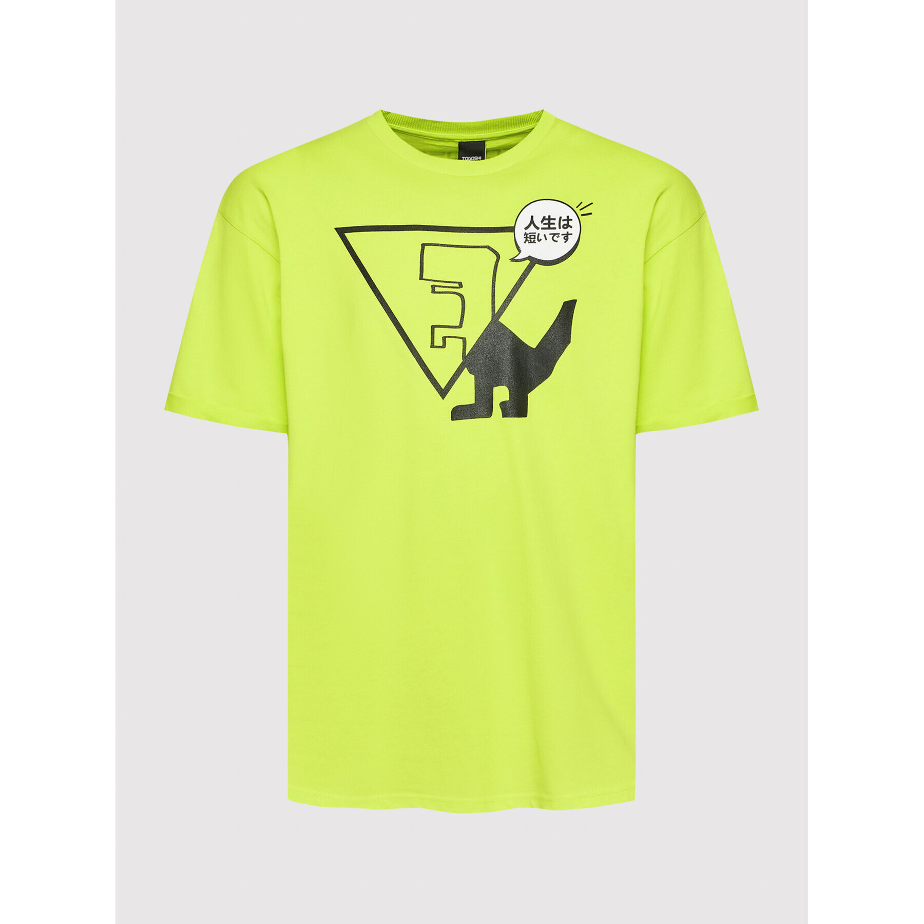 Togoshi Тишърт Unisex TG22-TSM011 Зелен Oversize - Pepit.bg