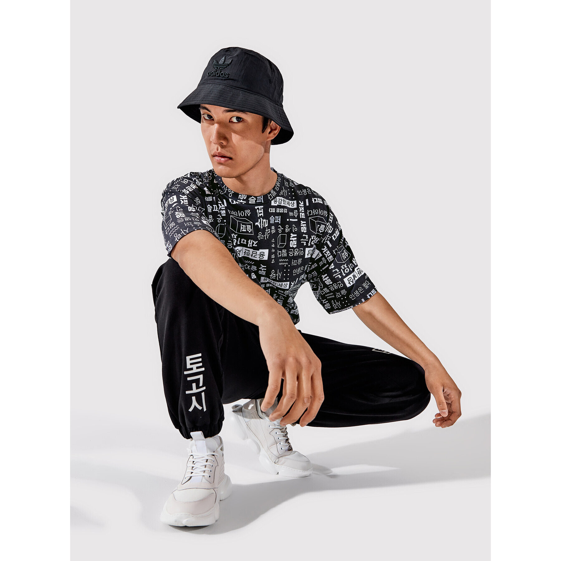 Togoshi Тишърт Unisex TG22-TSM020 Черен Relaxed Fit - Pepit.bg