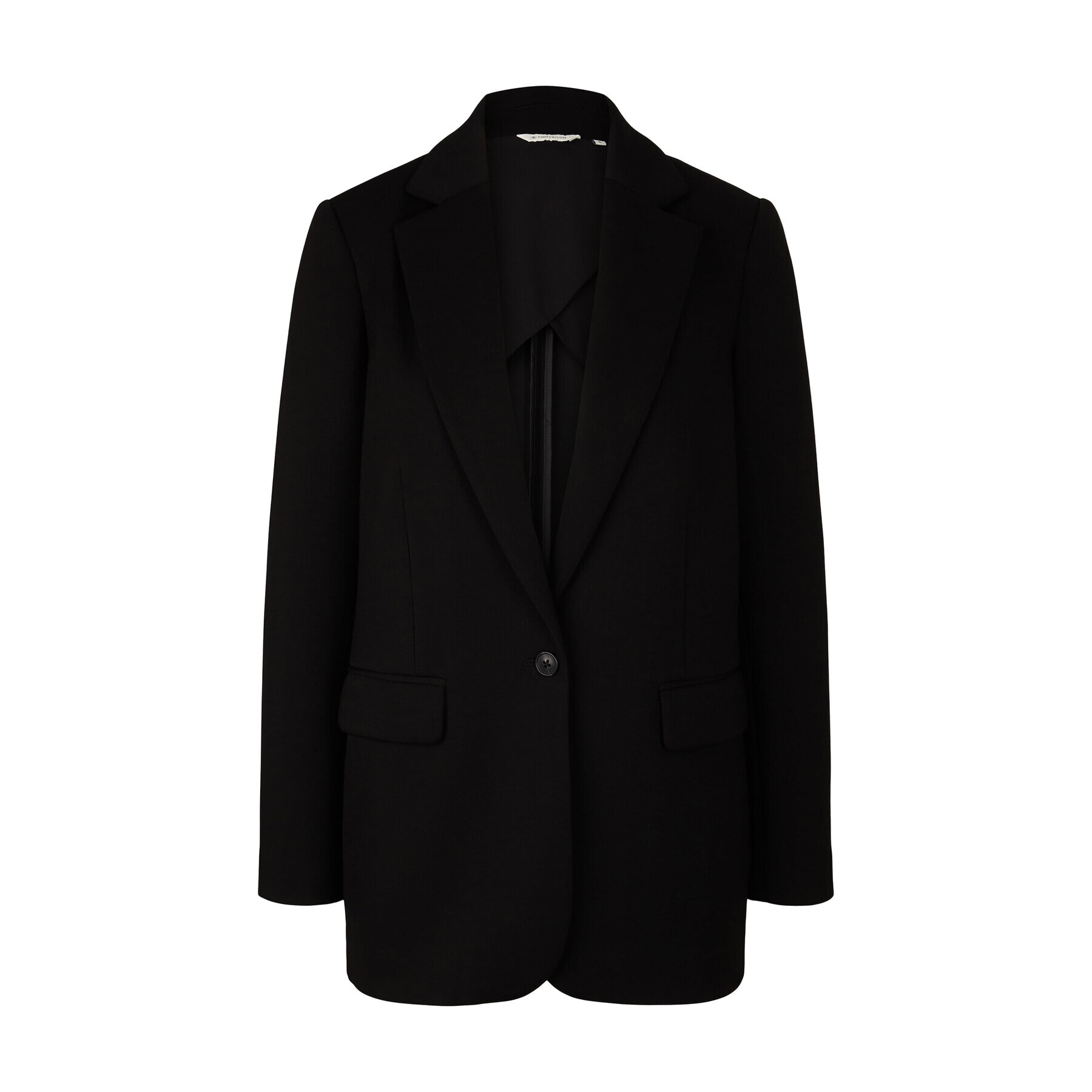 Tom Tailor Сако 1034552 Черен Regular Fit - Pepit.bg