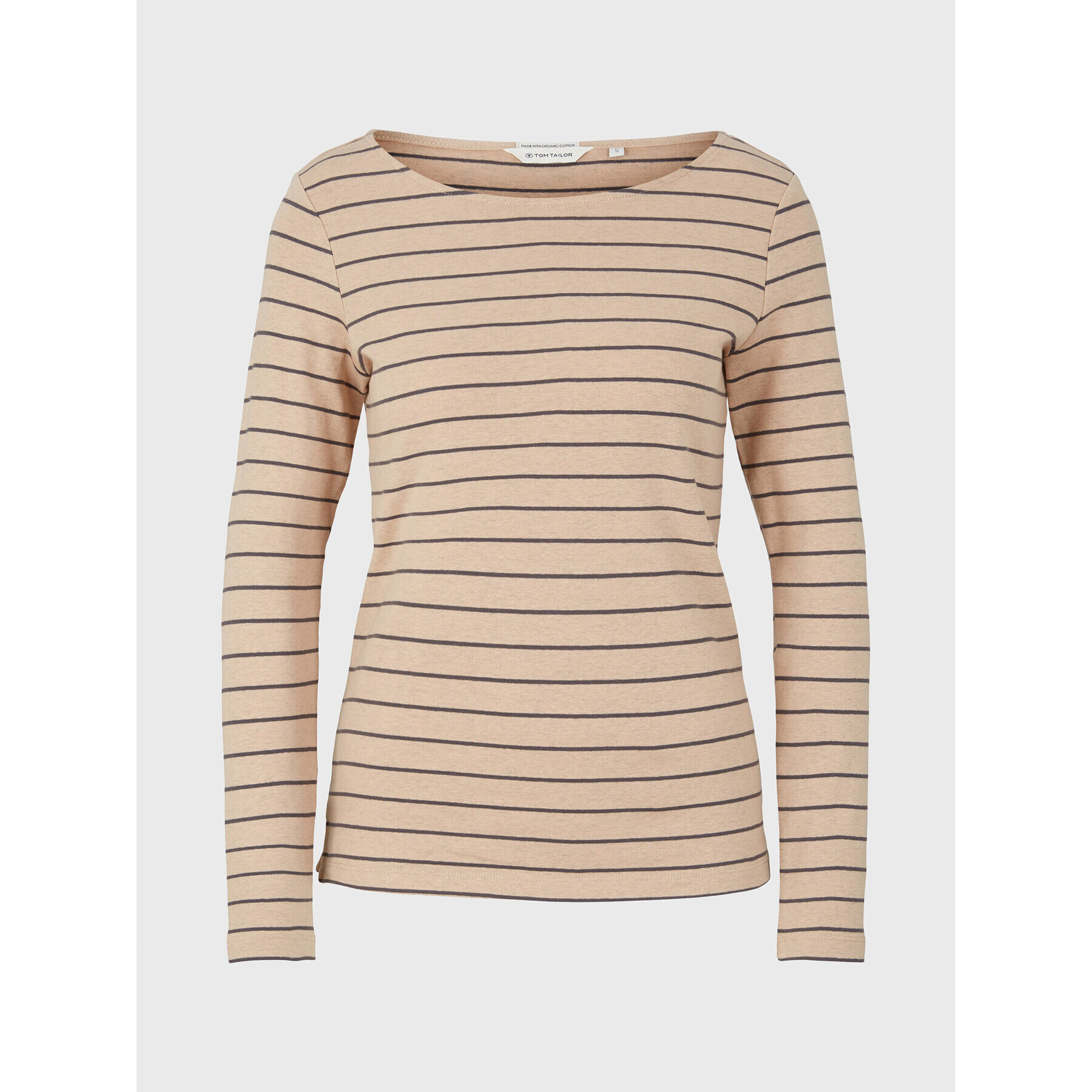 Tom Tailor Блуза 1032694 Бежов Regular Fit - Pepit.bg