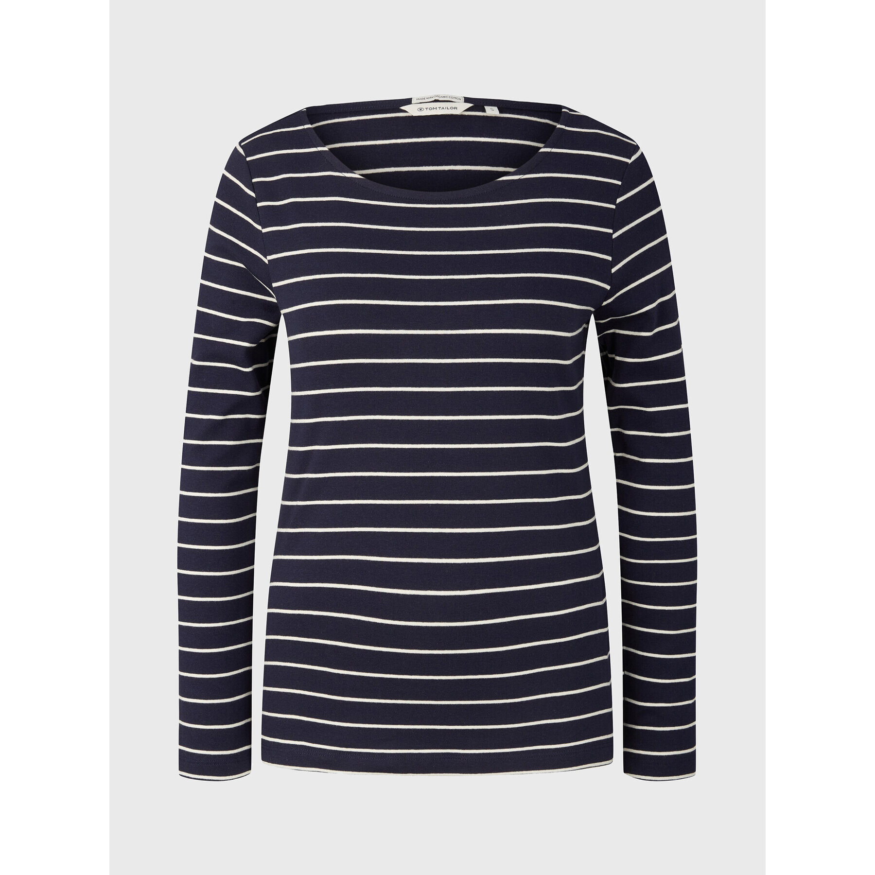 Tom Tailor Блуза 1032694 Тъмносин Regular Fit - Pepit.bg