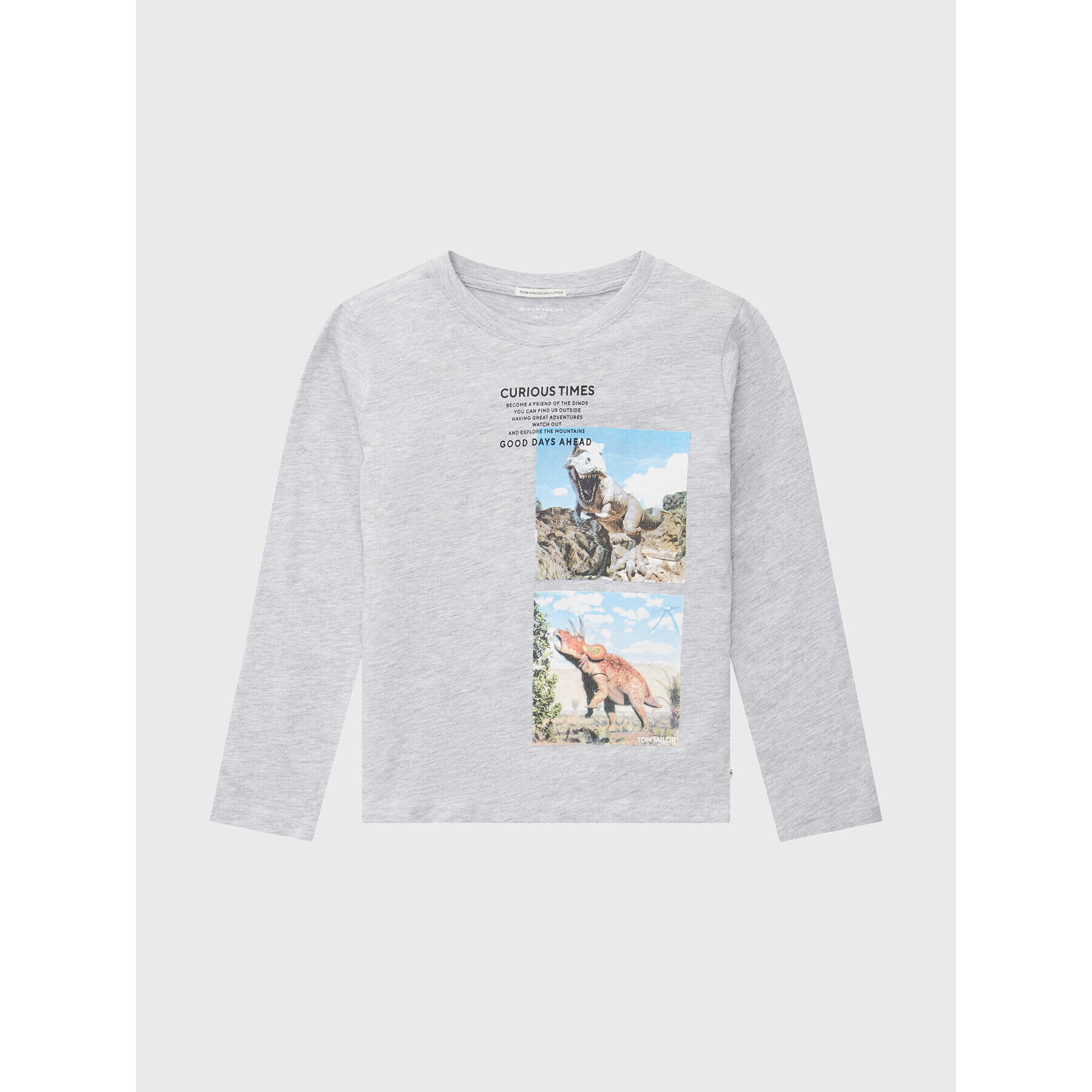 Tom Tailor Блуза 1033089 Сив Regular Fit - Pepit.bg