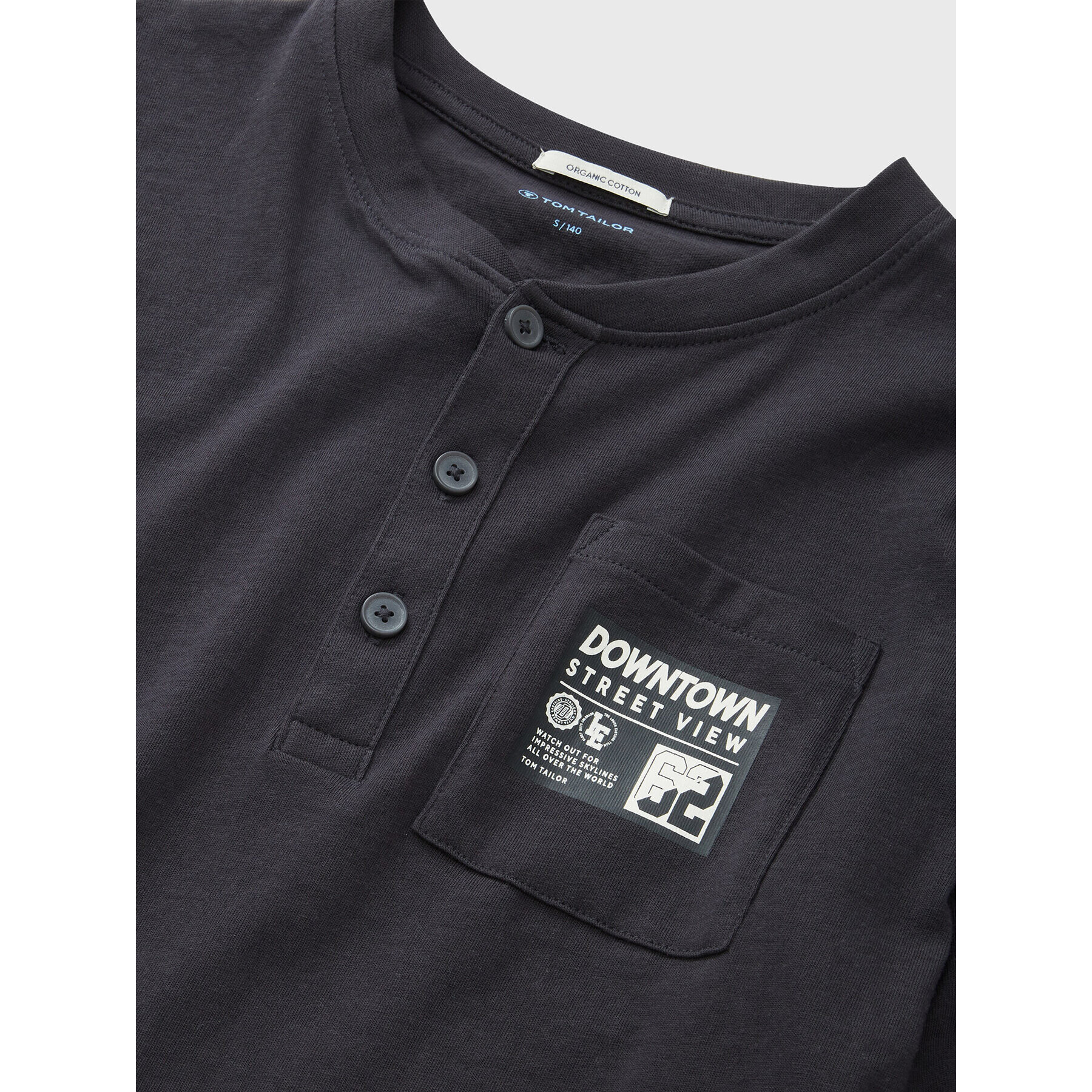 Tom Tailor Блуза 1033151 Сив Regular Fit - Pepit.bg