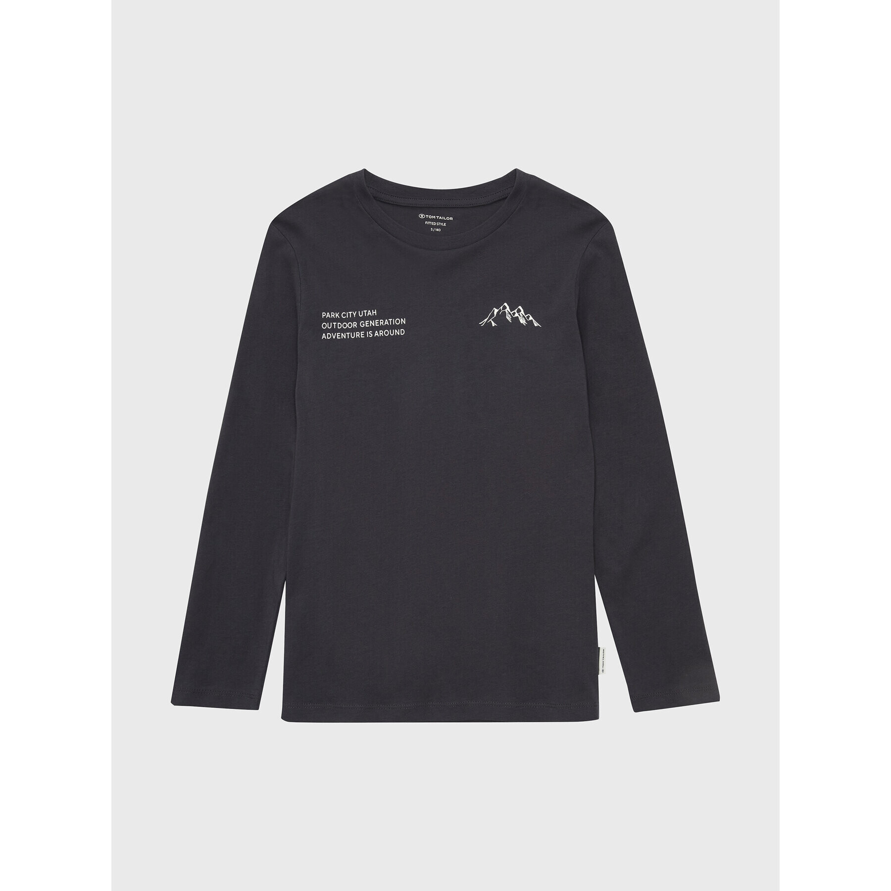 Tom Tailor Блуза 1033792 Сив Regular Fit - Pepit.bg