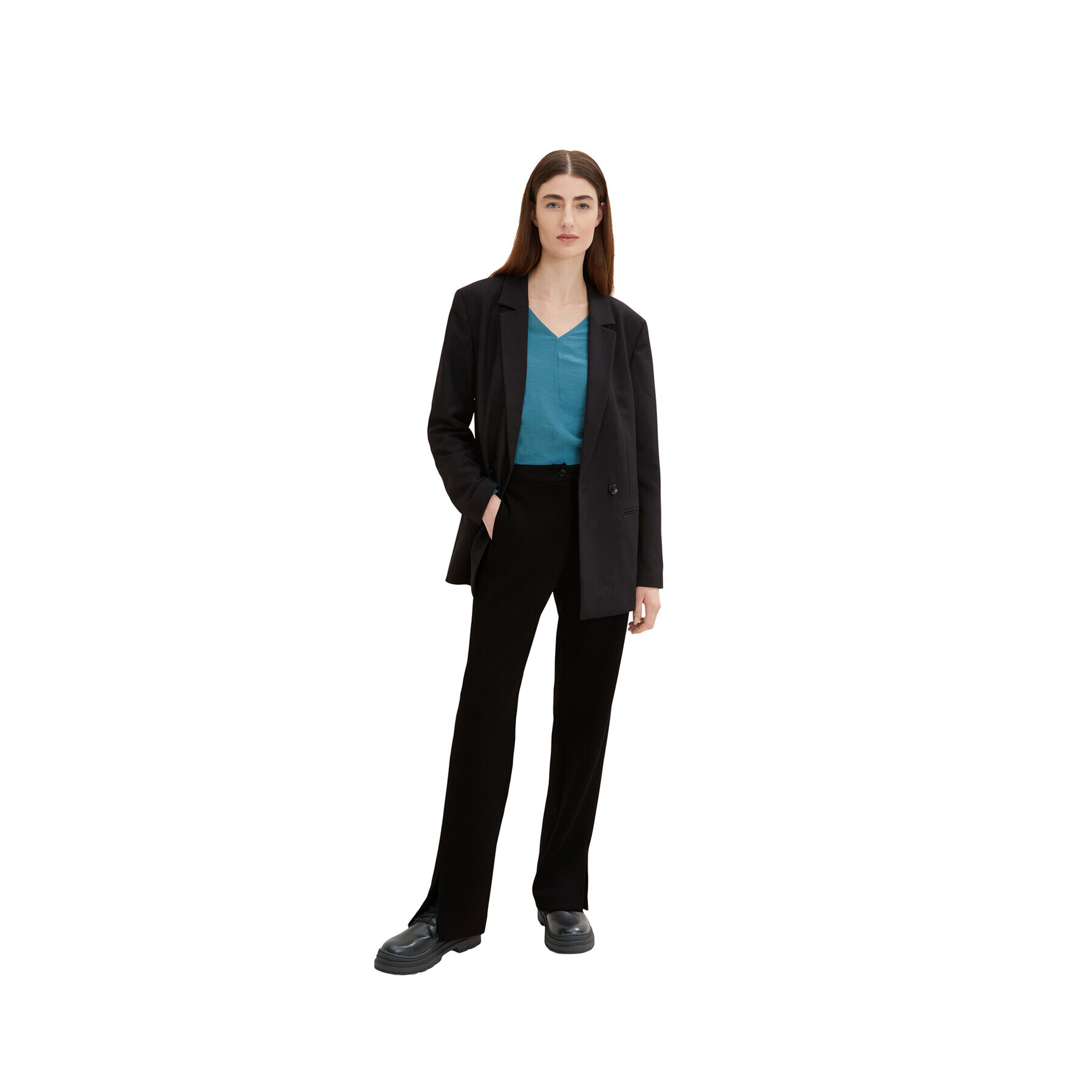 Tom Tailor Блуза 1034028 Син Regular Fit - Pepit.bg