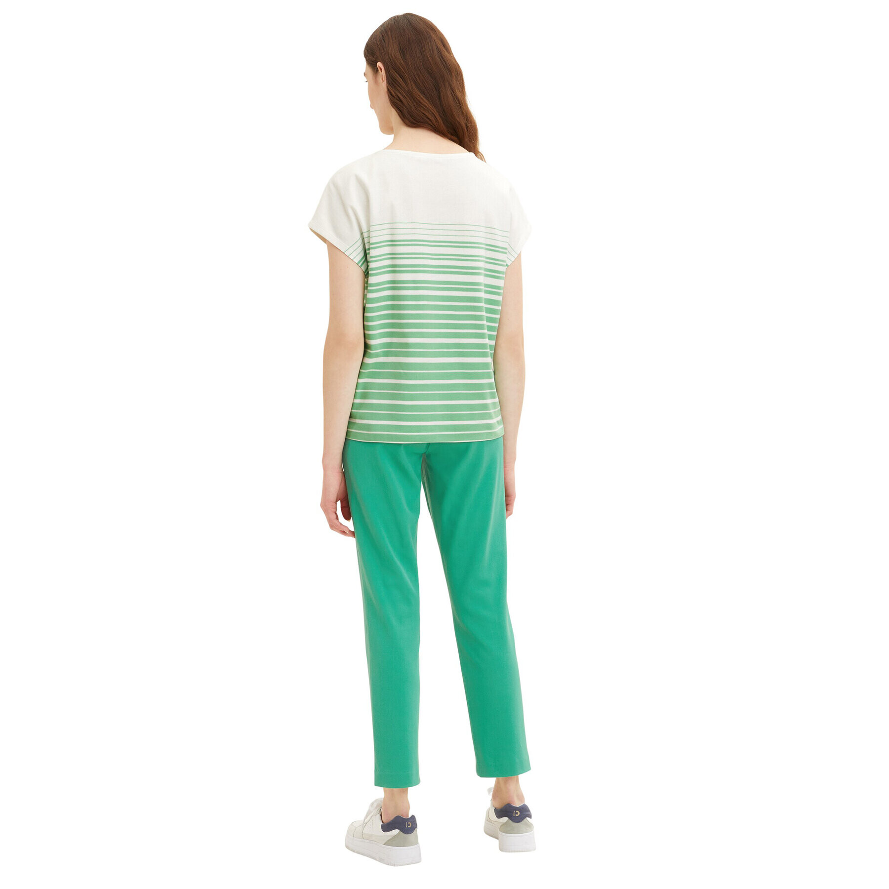 Tom Tailor Блуза 1035480 Зелен Regular Fit - Pepit.bg