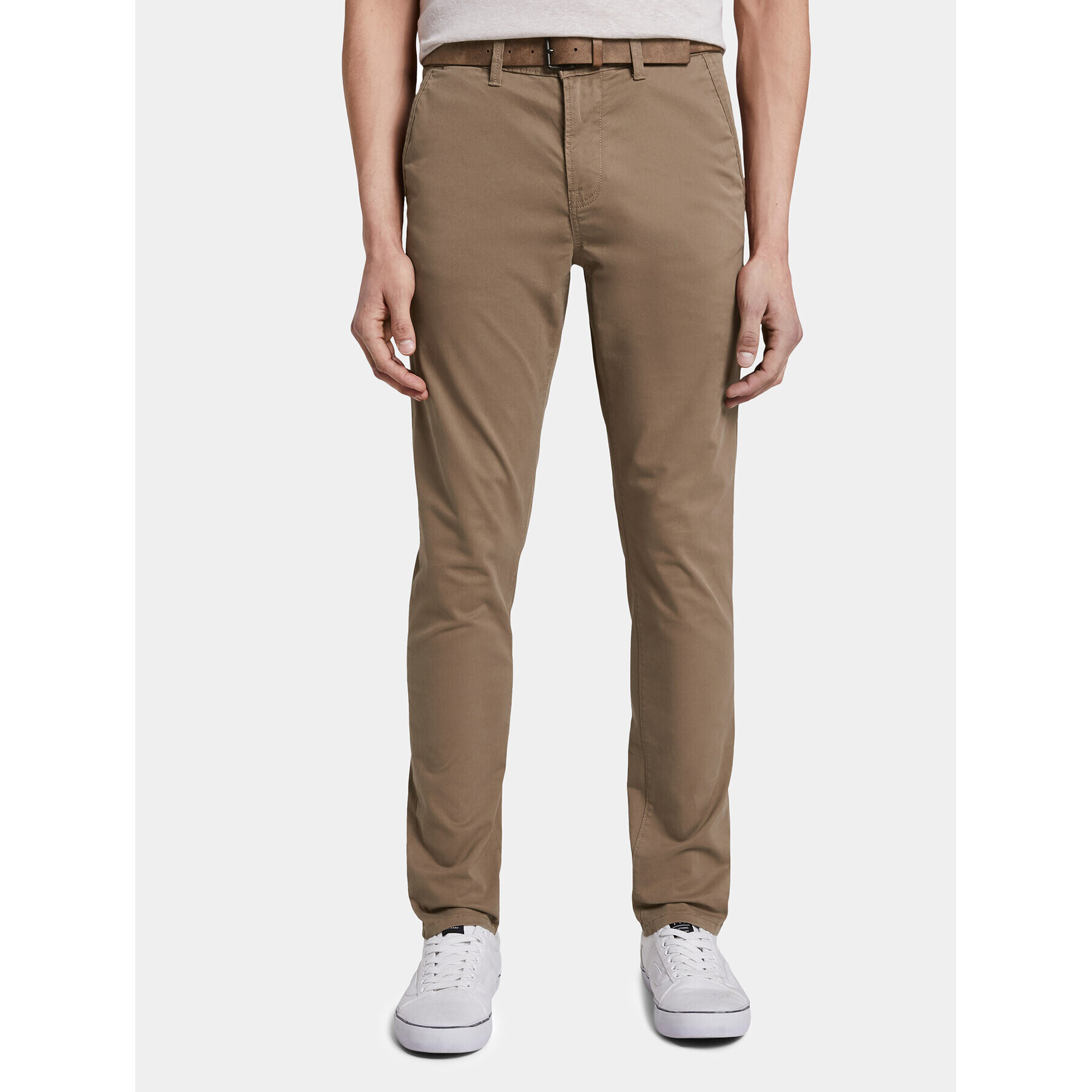 Tom Tailor Denim Чино панталони 1008253 Бежов Slim Fit - Pepit.bg