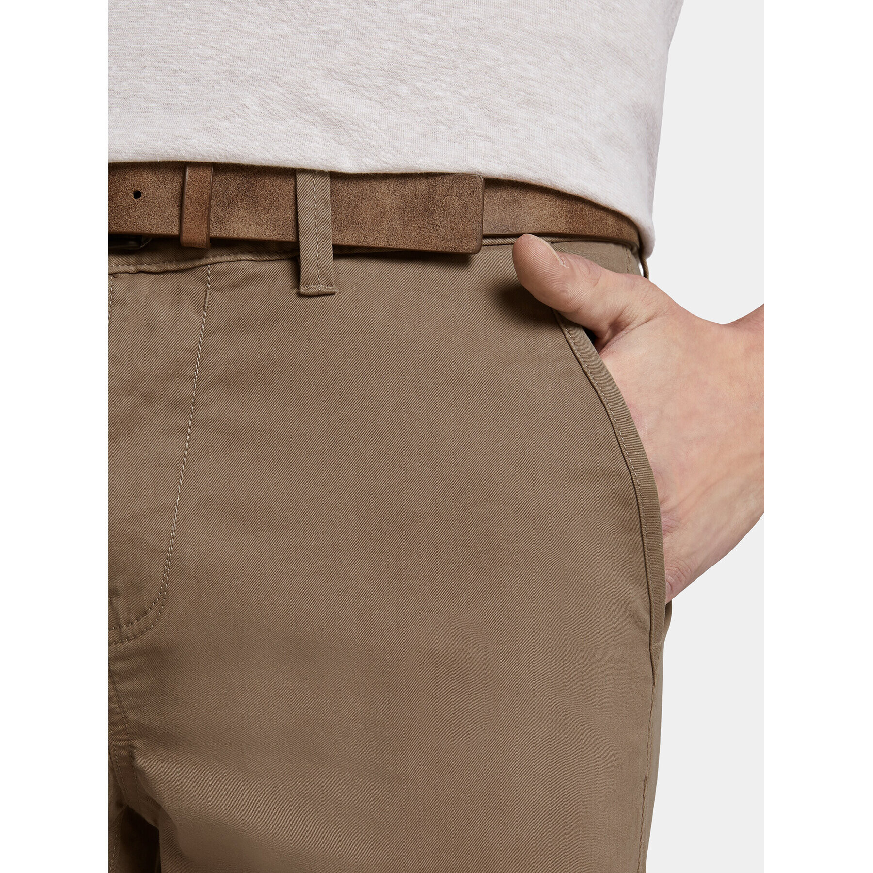 Tom Tailor Denim Чино панталони 1008253 Бежов Slim Fit - Pepit.bg