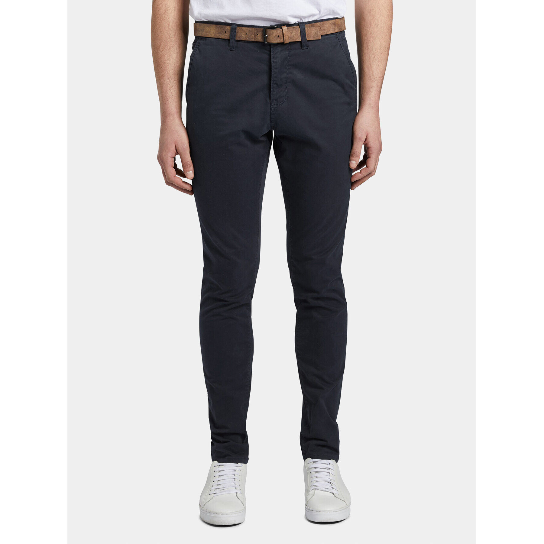 Tom Tailor Denim Чино панталони 1008253 Тъмносин Slim Fit - Pepit.bg