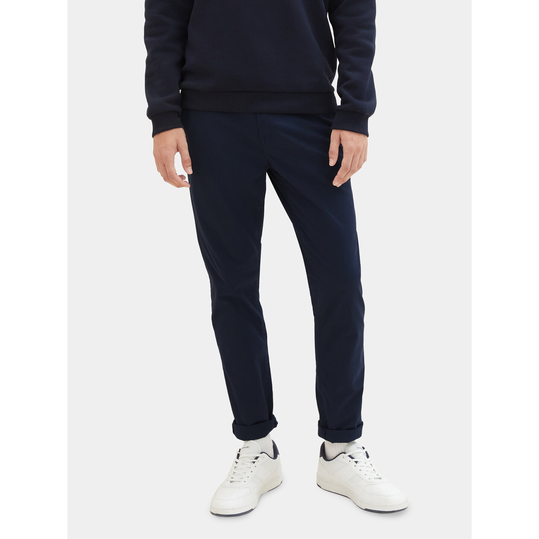 Tom Tailor Denim Чино панталони 1008253 Тъмносин Slim Fit - Pepit.bg