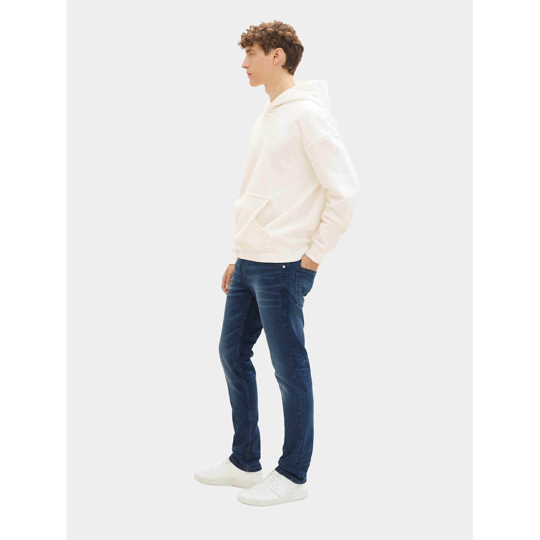 Tom Tailor Denim Дънки 1008286 Тъмносин Slim Fit - Pepit.bg