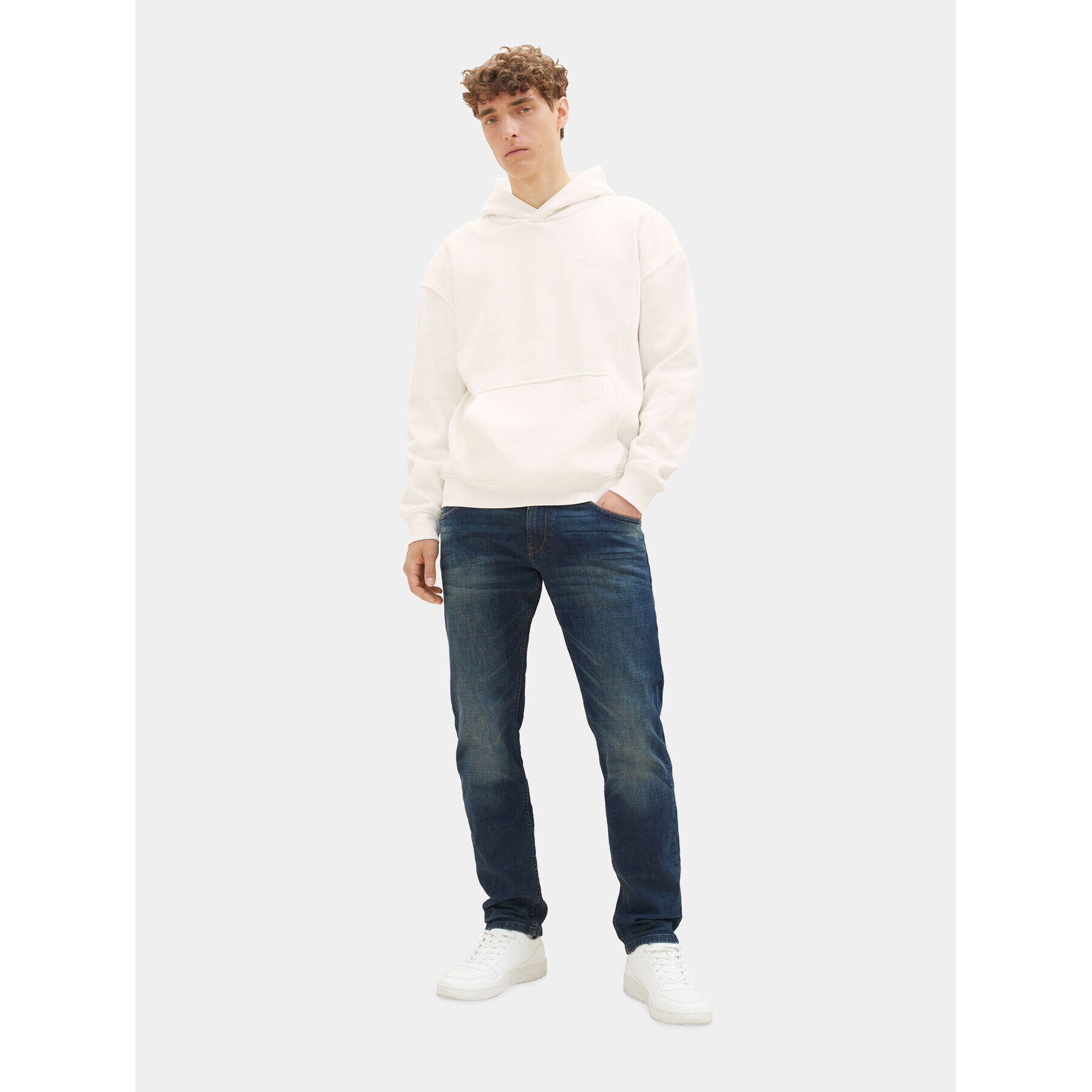 Tom Tailor Denim Дънки 1008446 Тъмносин Slim Fit - Pepit.bg
