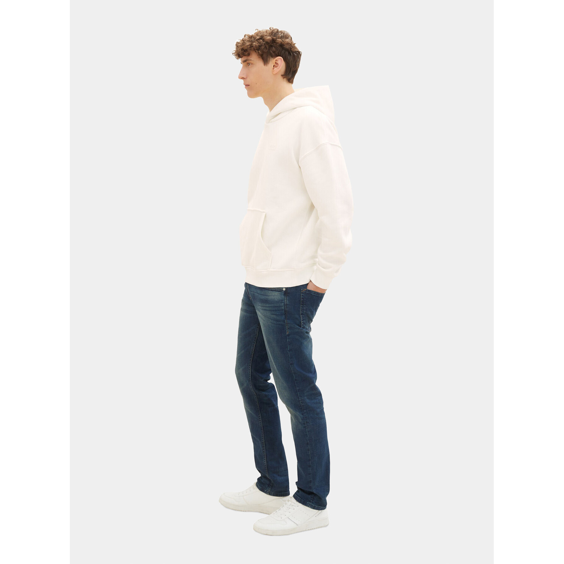 Tom Tailor Denim Дънки 1008446 Тъмносин Slim Fit - Pepit.bg