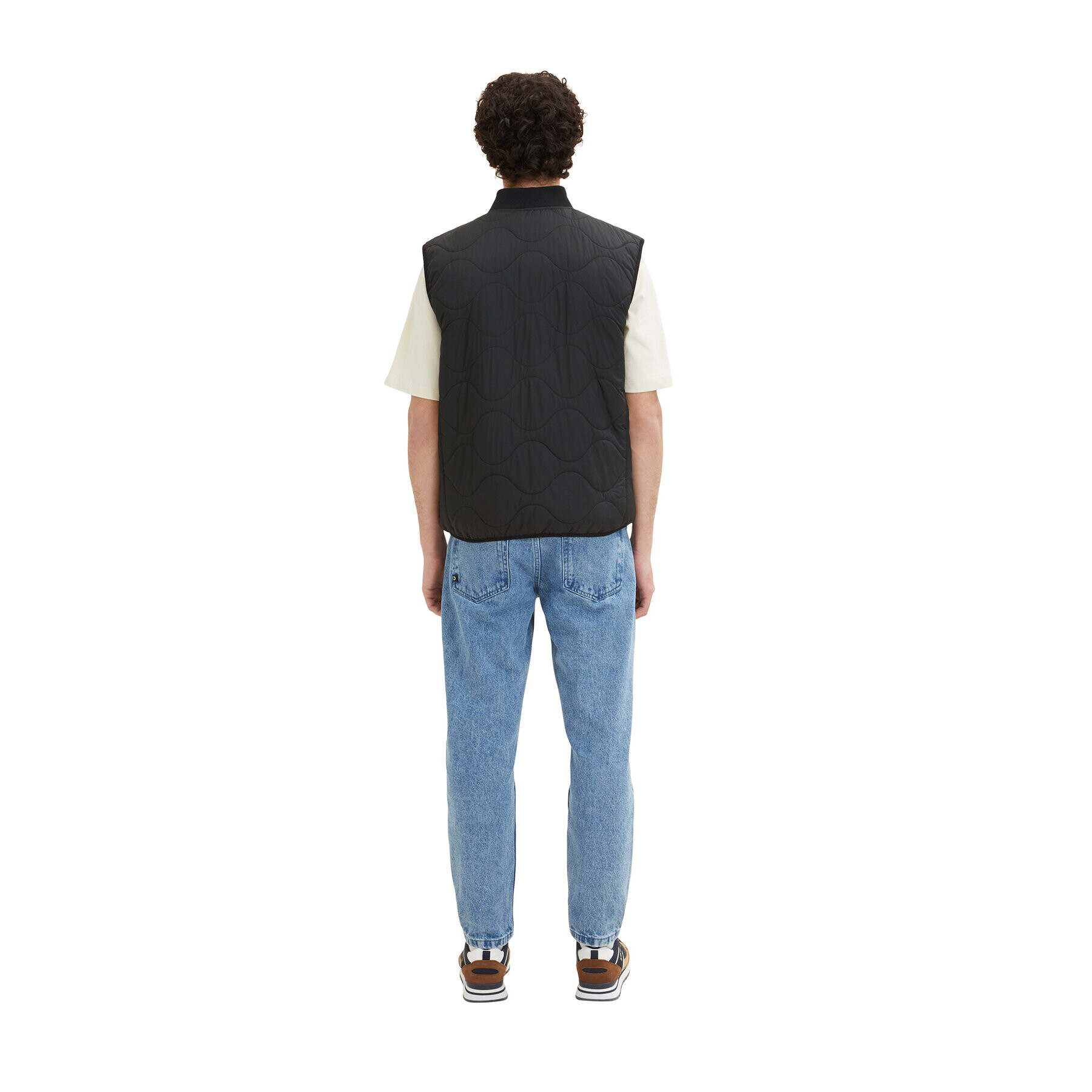 Tom Tailor Denim Елек 1034447 Черен - Pepit.bg