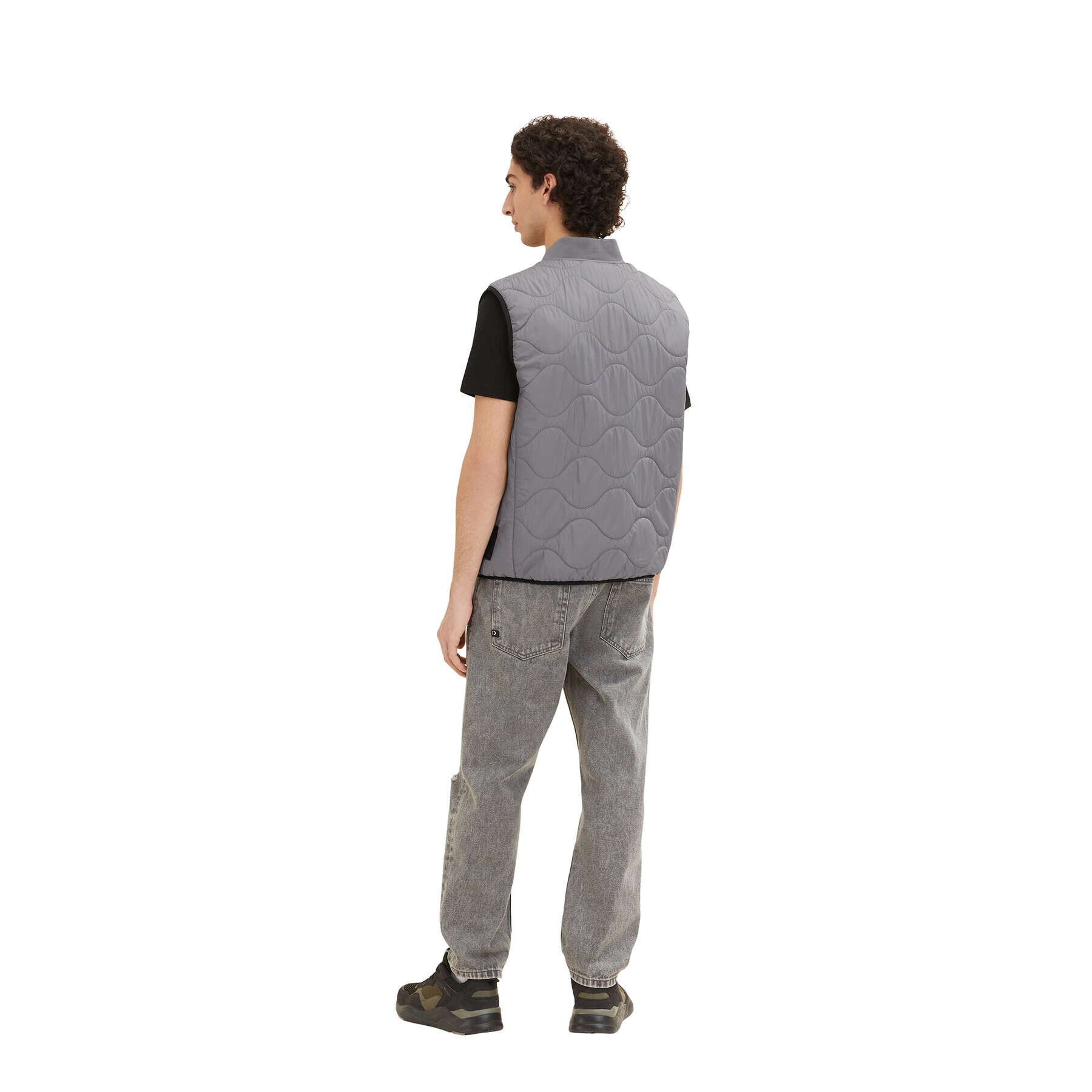 Tom Tailor Denim Елек 1034447 Сив - Pepit.bg