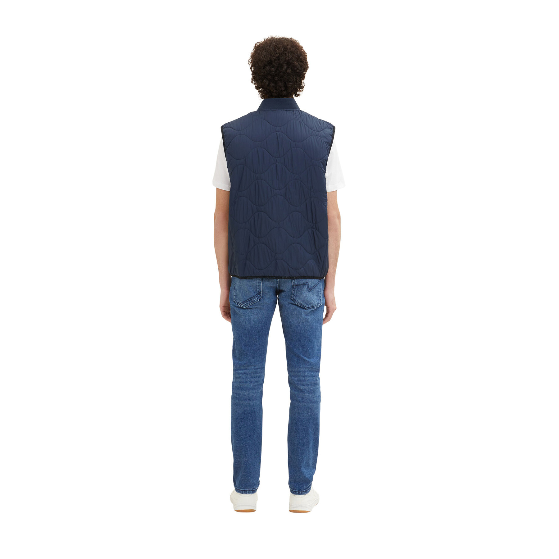 Tom Tailor Denim Елек 1034447 Тъмносин - Pepit.bg