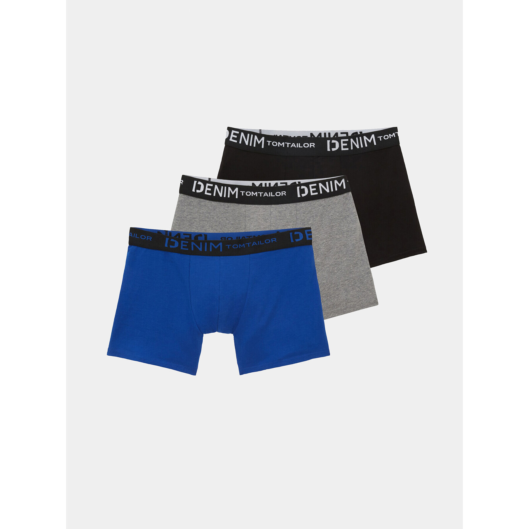 Tom Tailor Denim Комплект 3 чифта боксерки 1038850 Цветен - Pepit.bg