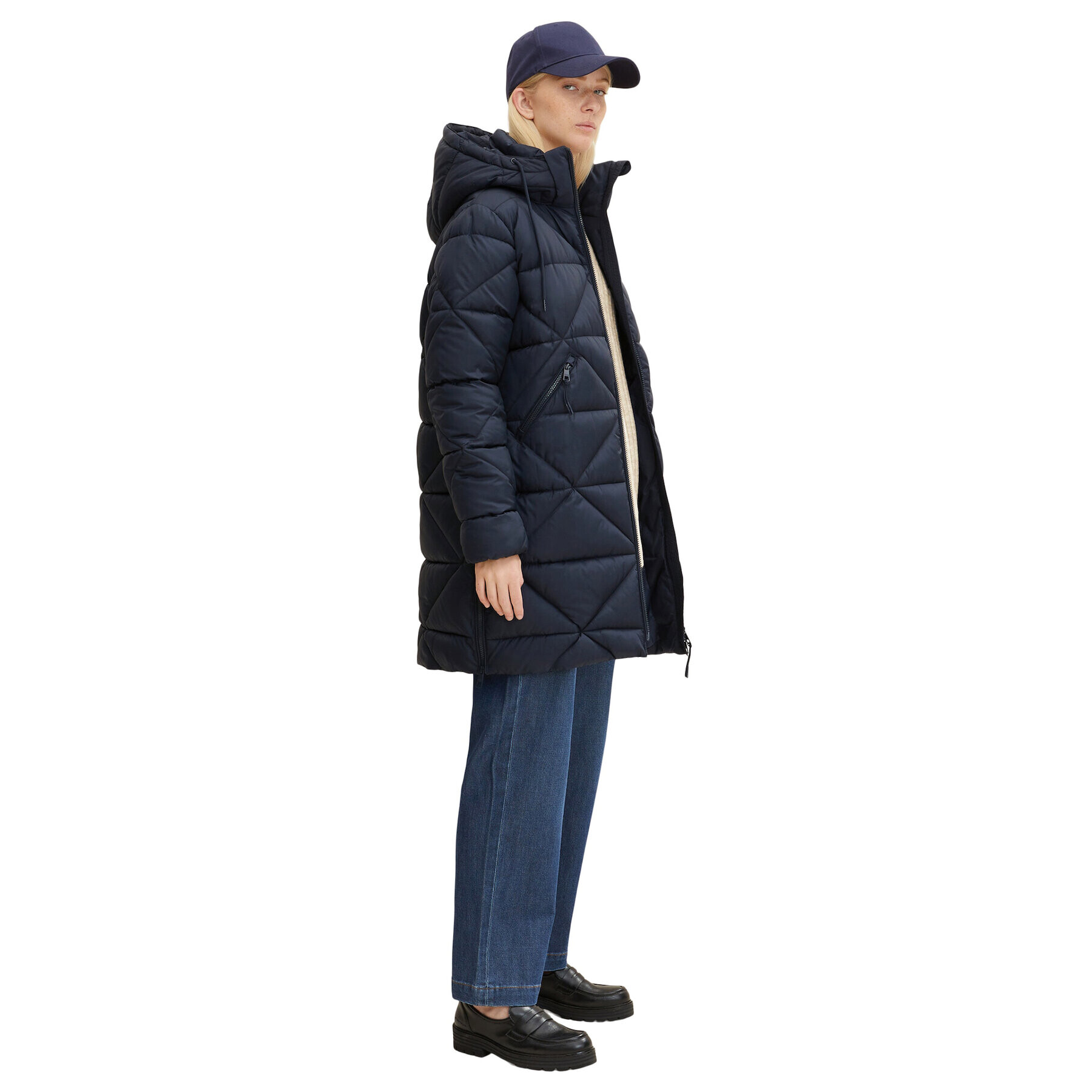 Tom Tailor Denim Пухено яке 1032689 Син Regular Fit - Pepit.bg