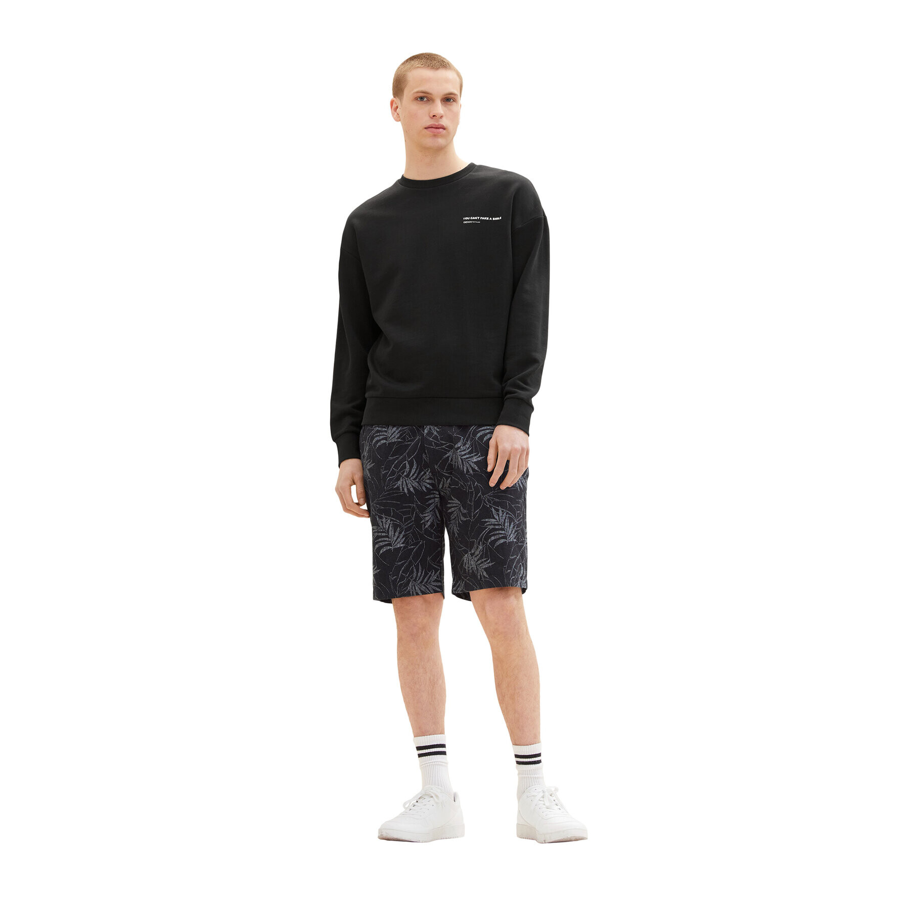 Tom Tailor Denim Шорти от плат 1037042 Черен Regular Fit - Pepit.bg