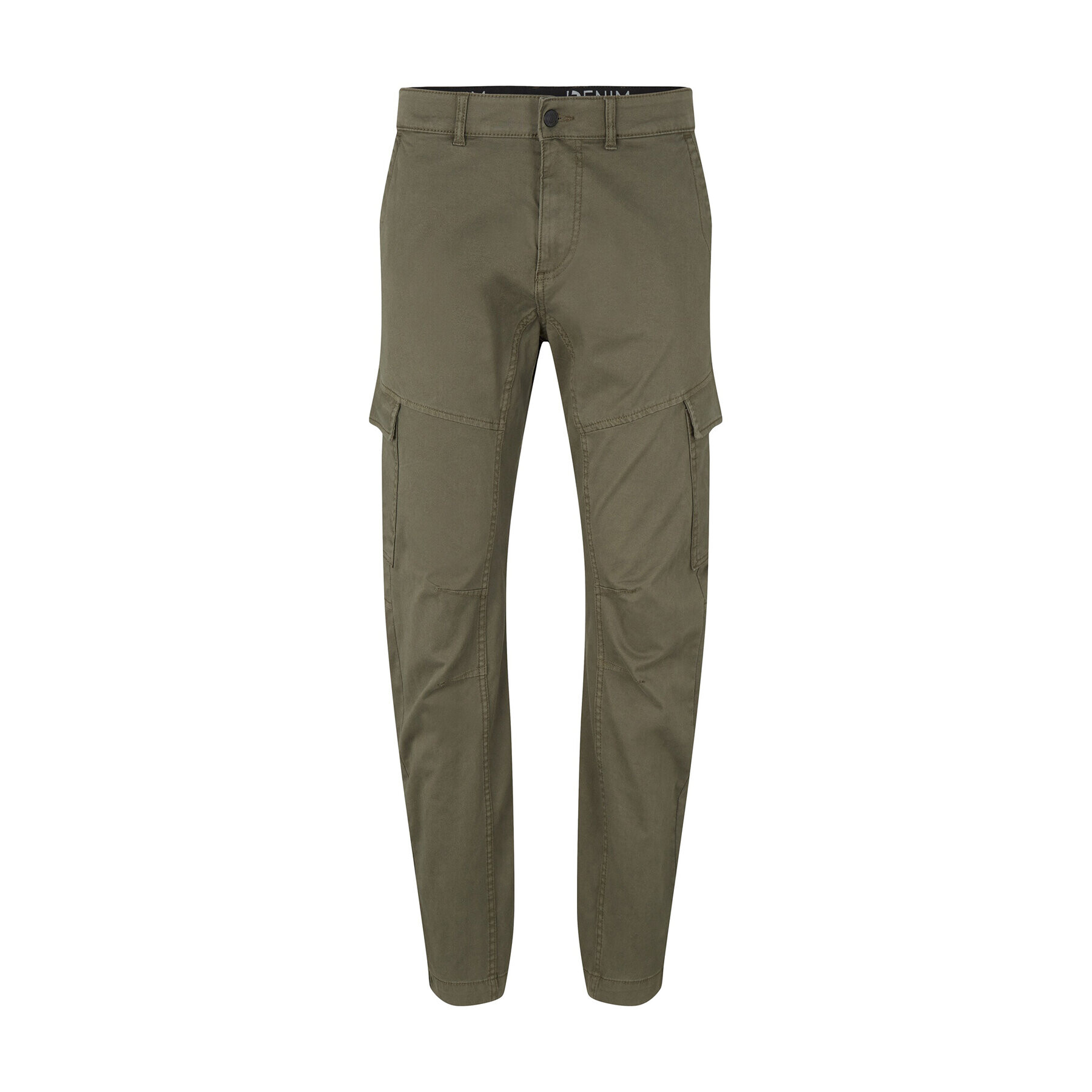 Tom Tailor Denim Текстилни панталони 1032860 Зелен Slim Fit - Pepit.bg