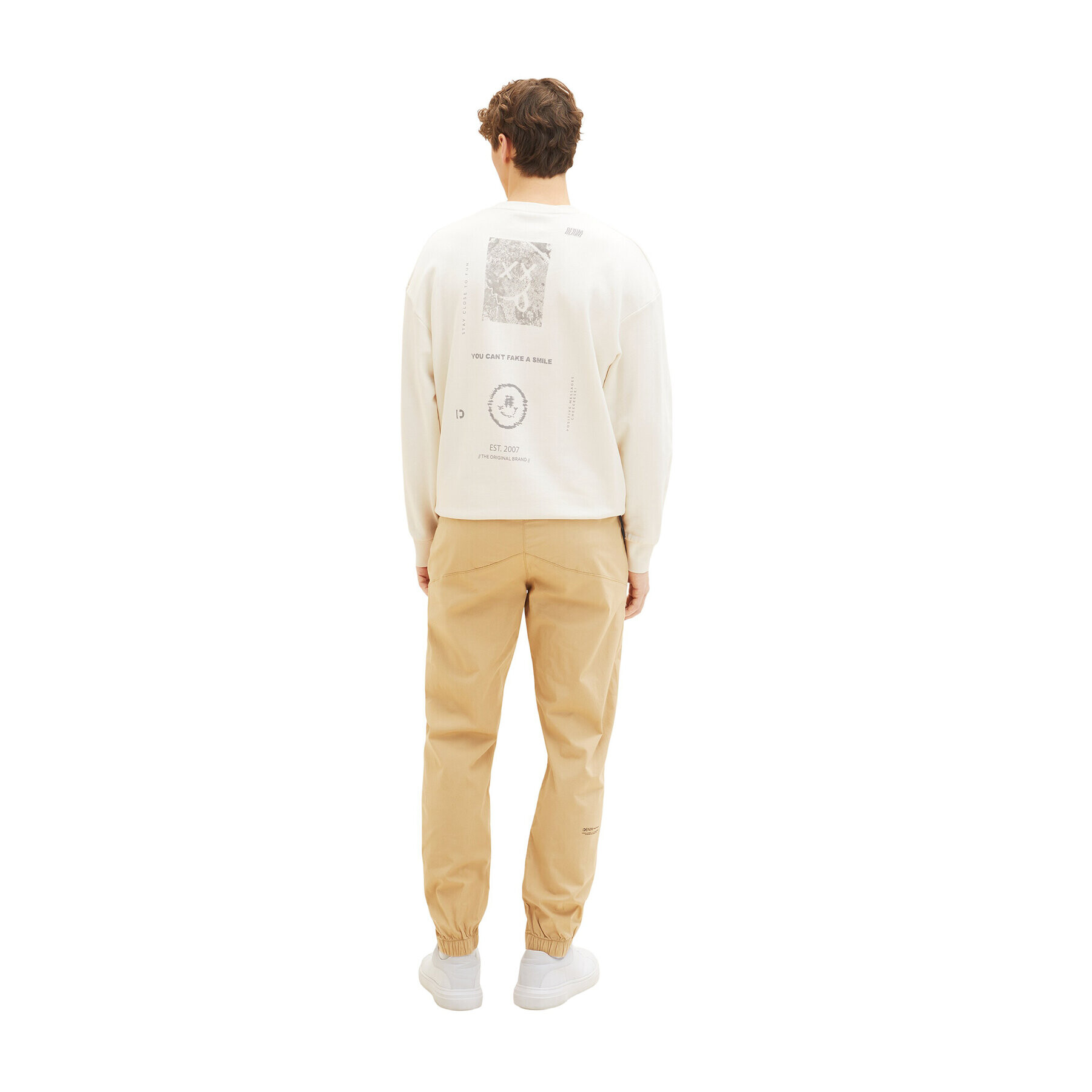Tom Tailor Denim Текстилни панталони 1034989 Жълт - Pepit.bg