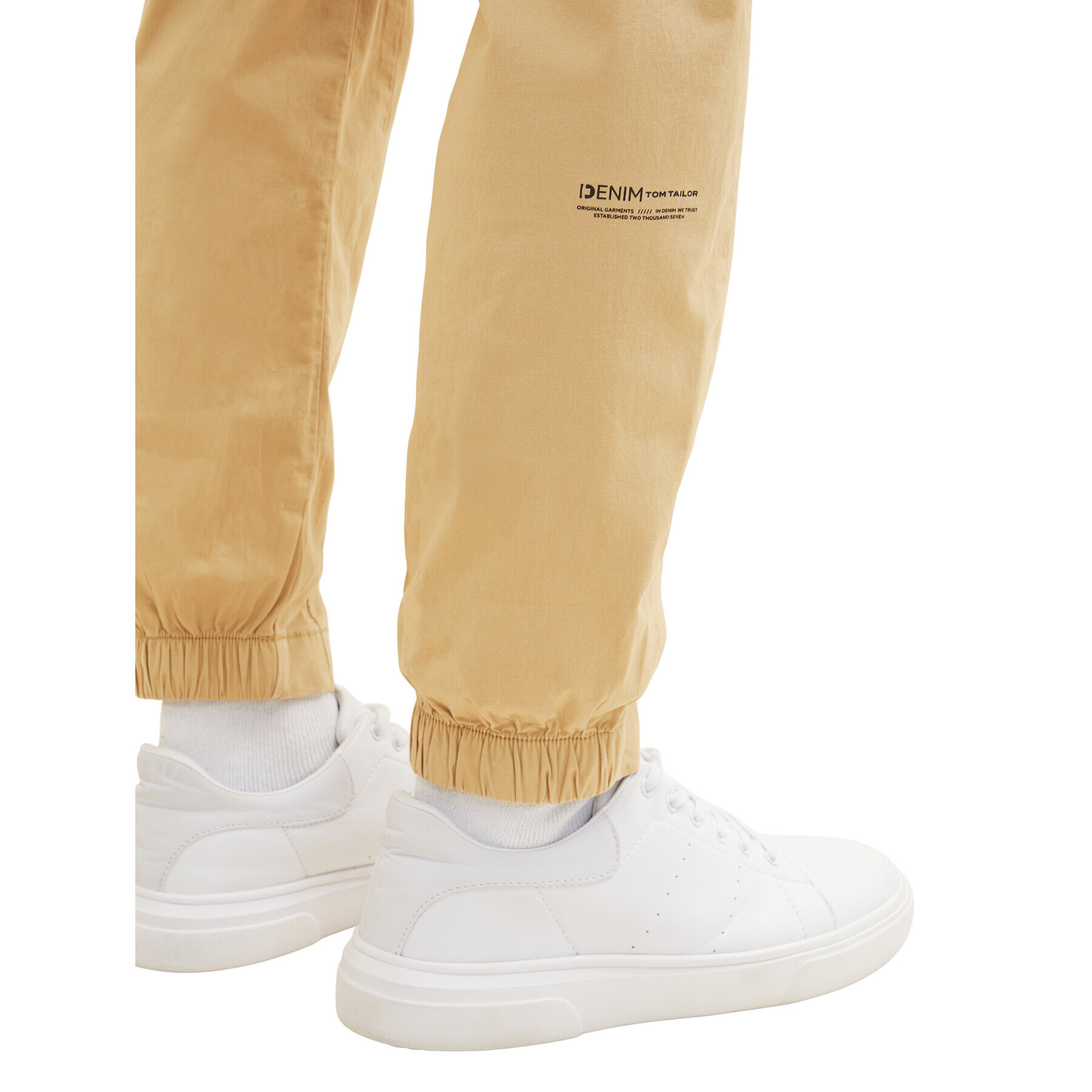 Tom Tailor Denim Текстилни панталони 1034989 Жълт - Pepit.bg