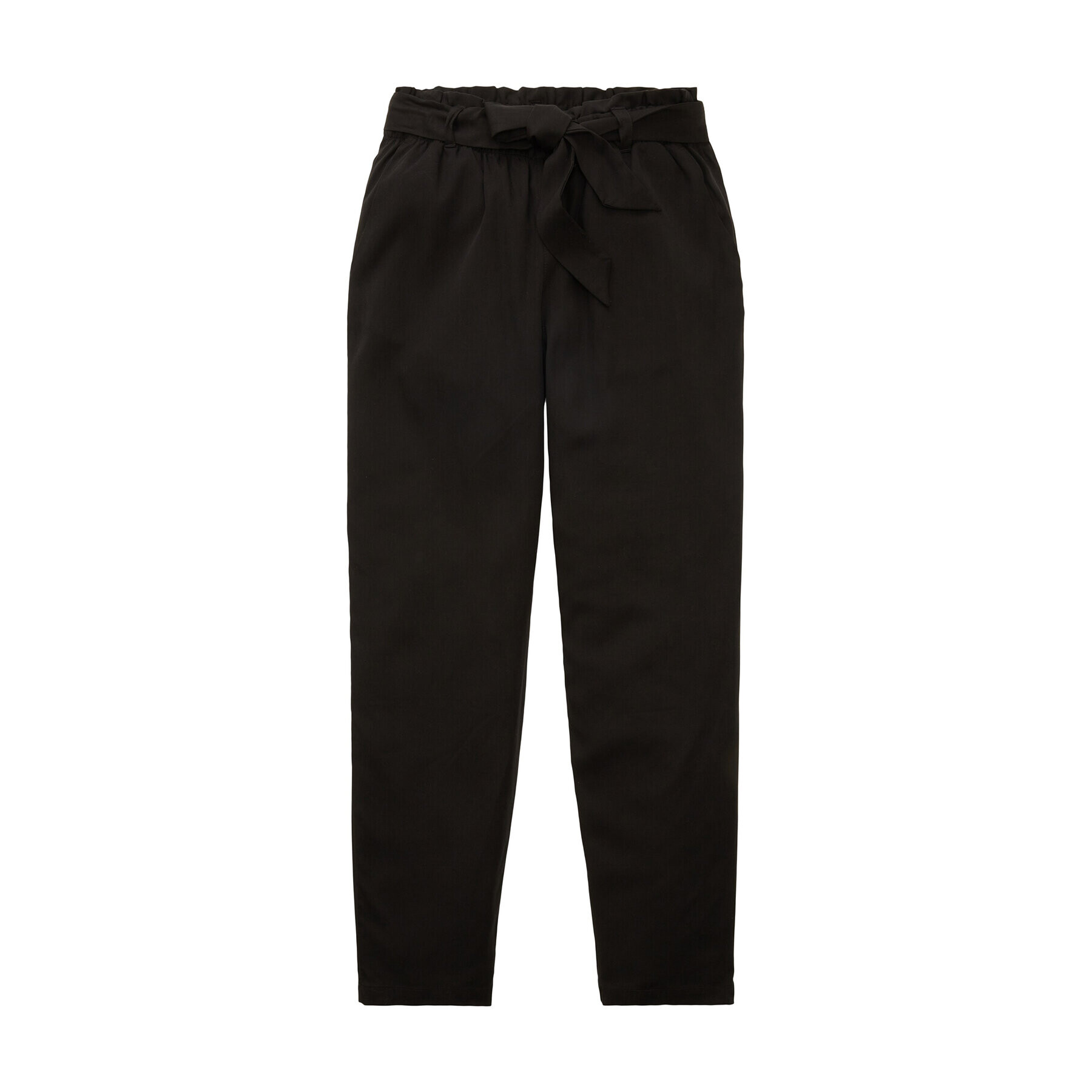 Tom Tailor Denim Текстилни панталони 1035436 Черен - Pepit.bg