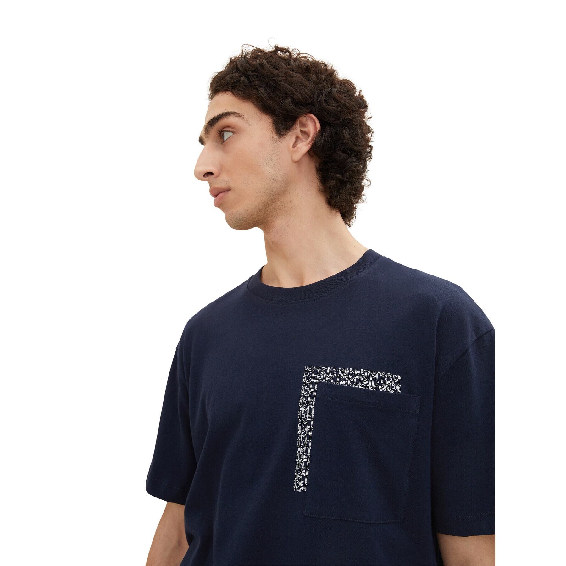Tom Tailor Denim Тишърт 1035589 Тъмносин - Pepit.bg