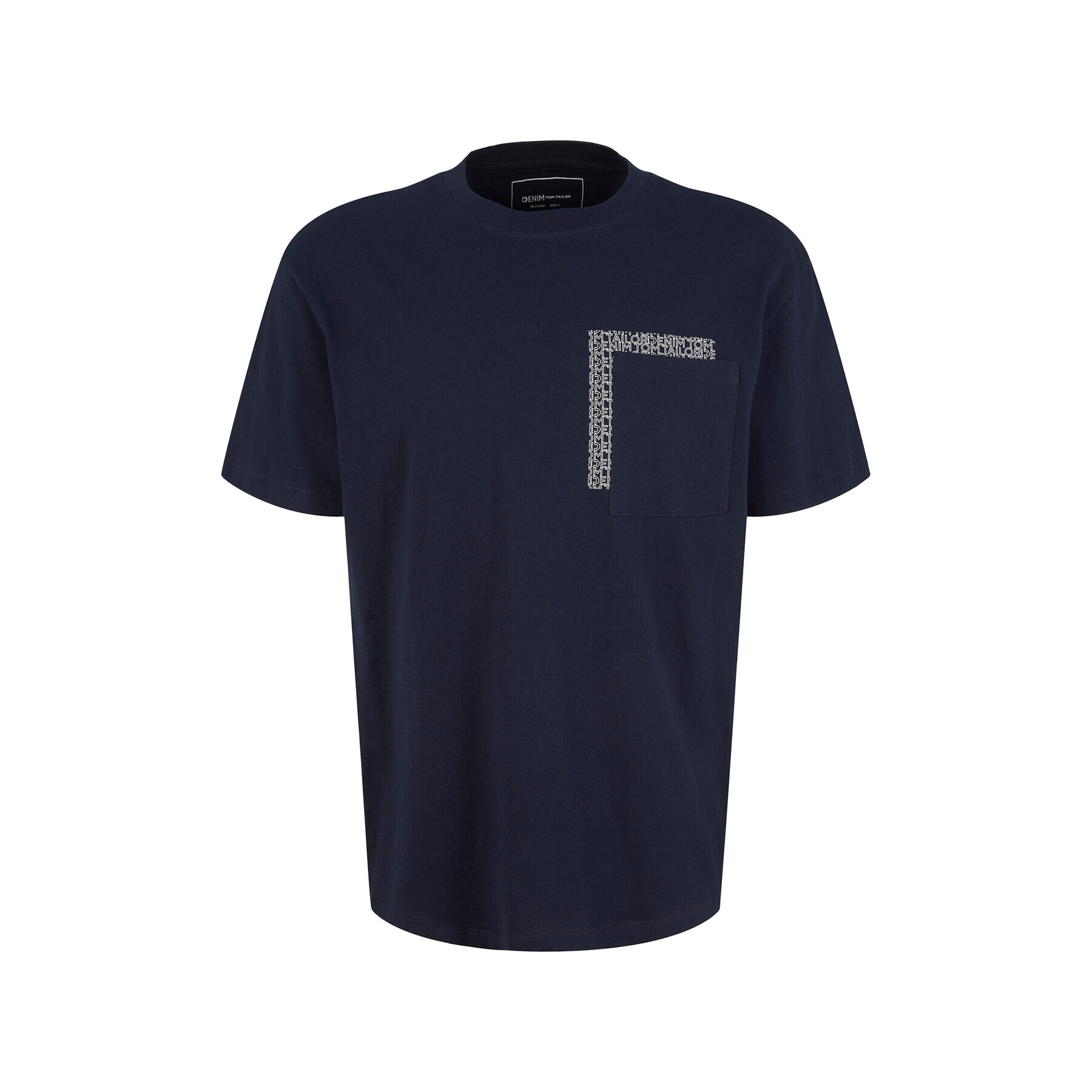 Tom Tailor Denim Тишърт 1035589 Тъмносин - Pepit.bg