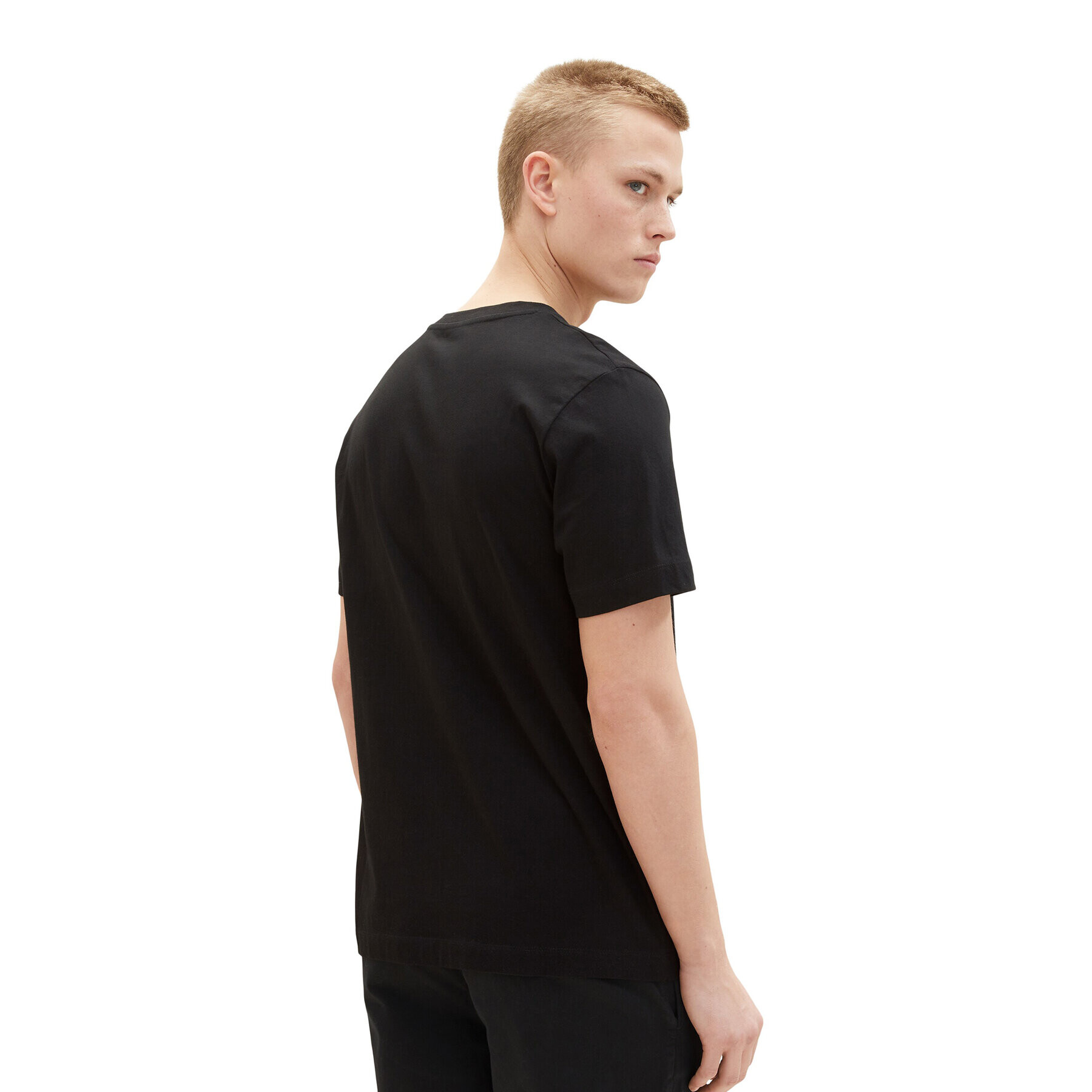 Tom Tailor Denim Тишърт 1035599 Черен - Pepit.bg