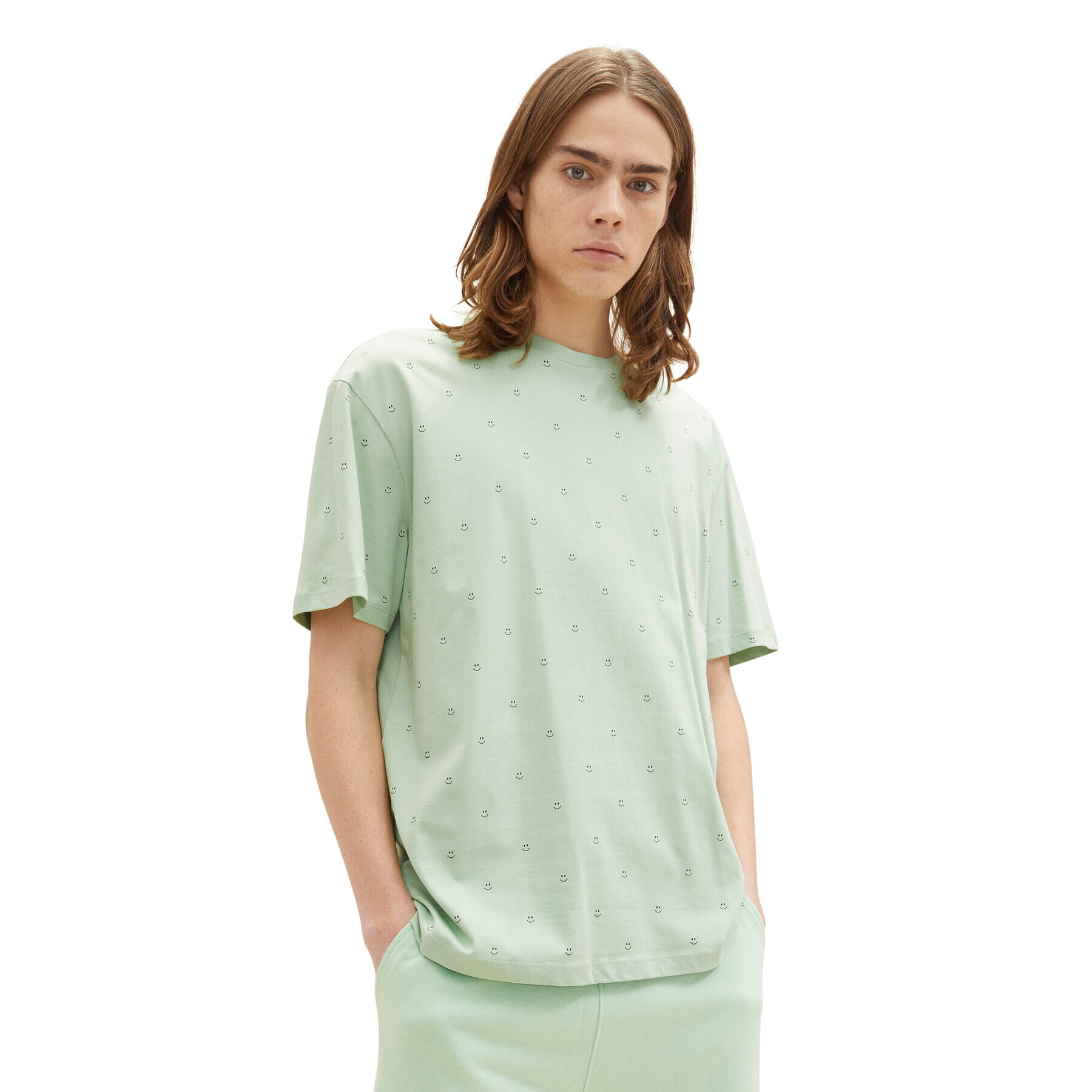 Tom Tailor Denim Тишърт 1035608 Зелен - Pepit.bg