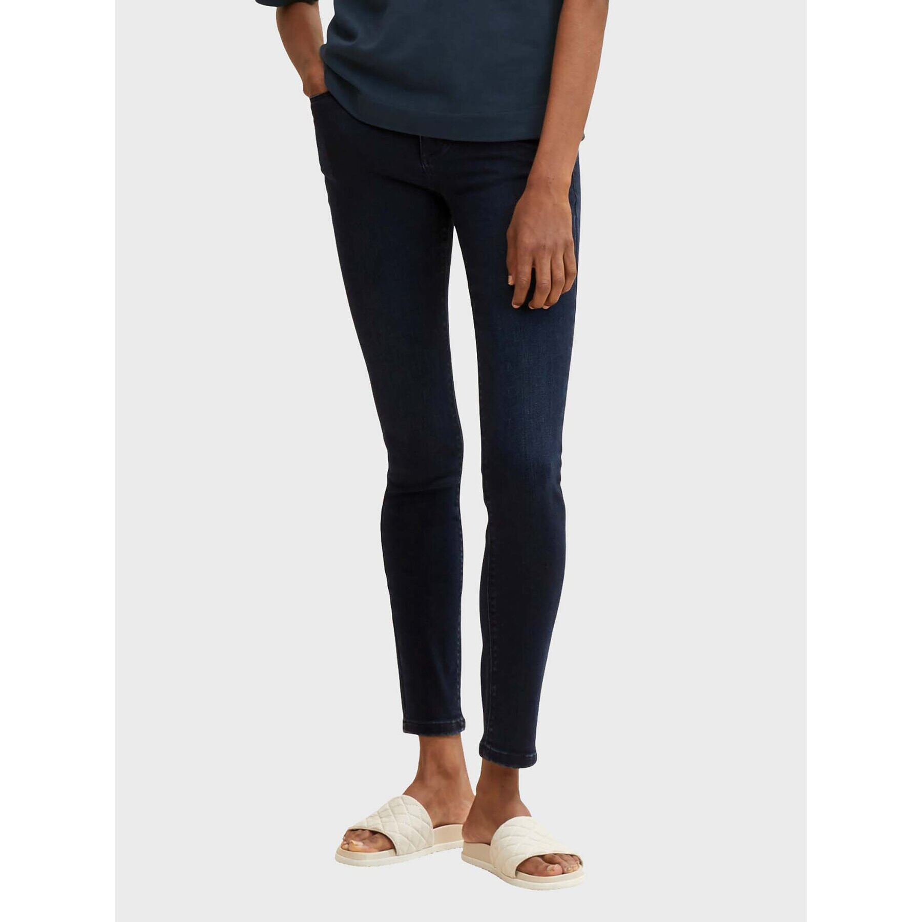 Tom Tailor Дънки 1032661 Тъмносин Skinny Fit - Pepit.bg