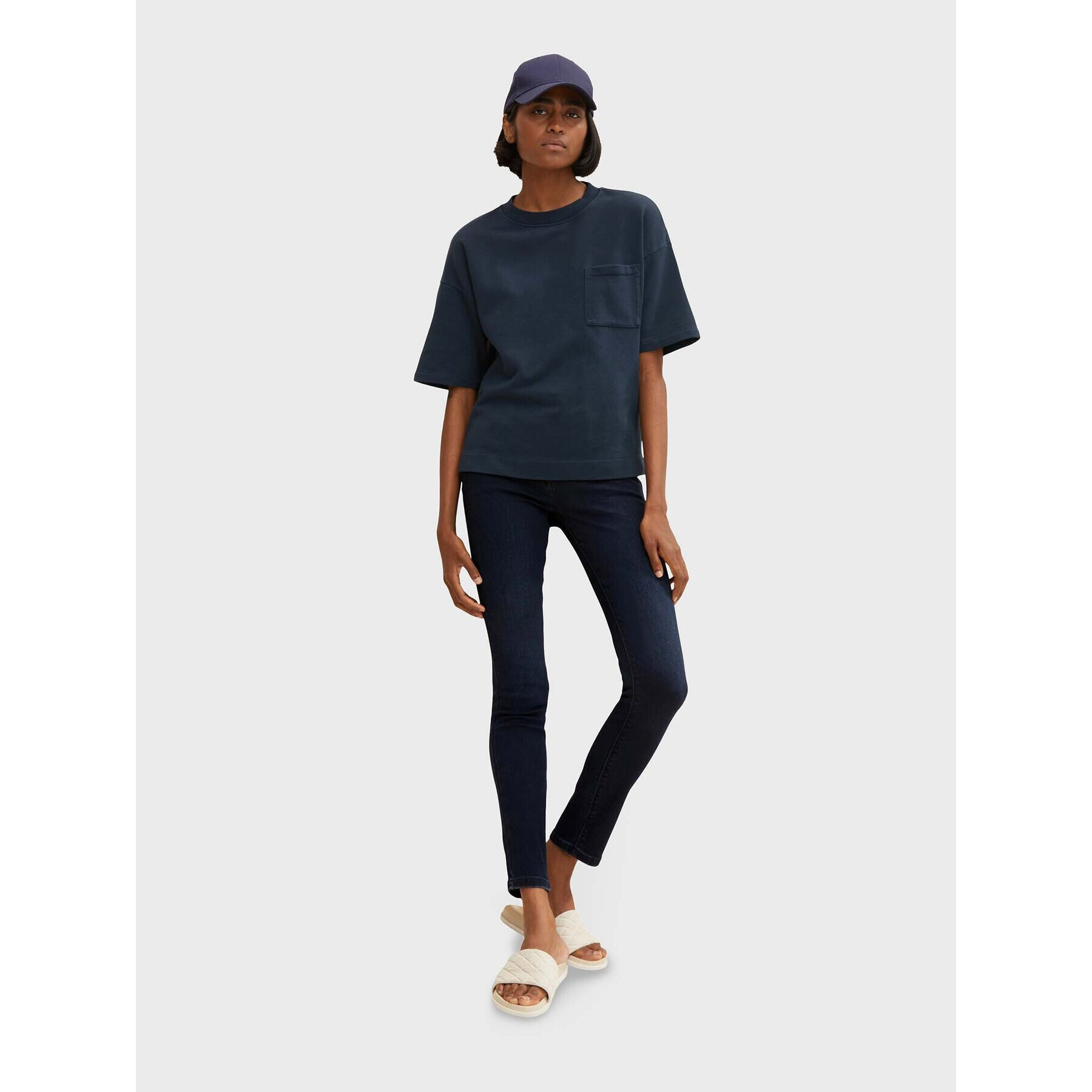 Tom Tailor Дънки 1032661 Тъмносин Skinny Fit - Pepit.bg