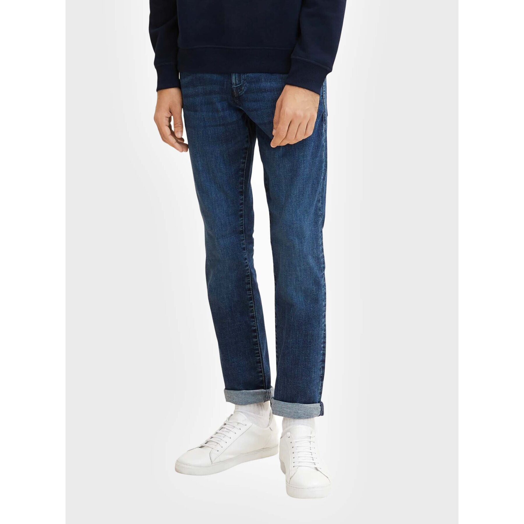 Tom Tailor Дънки 1032793 Тъмносин Slim Fit - Pepit.bg