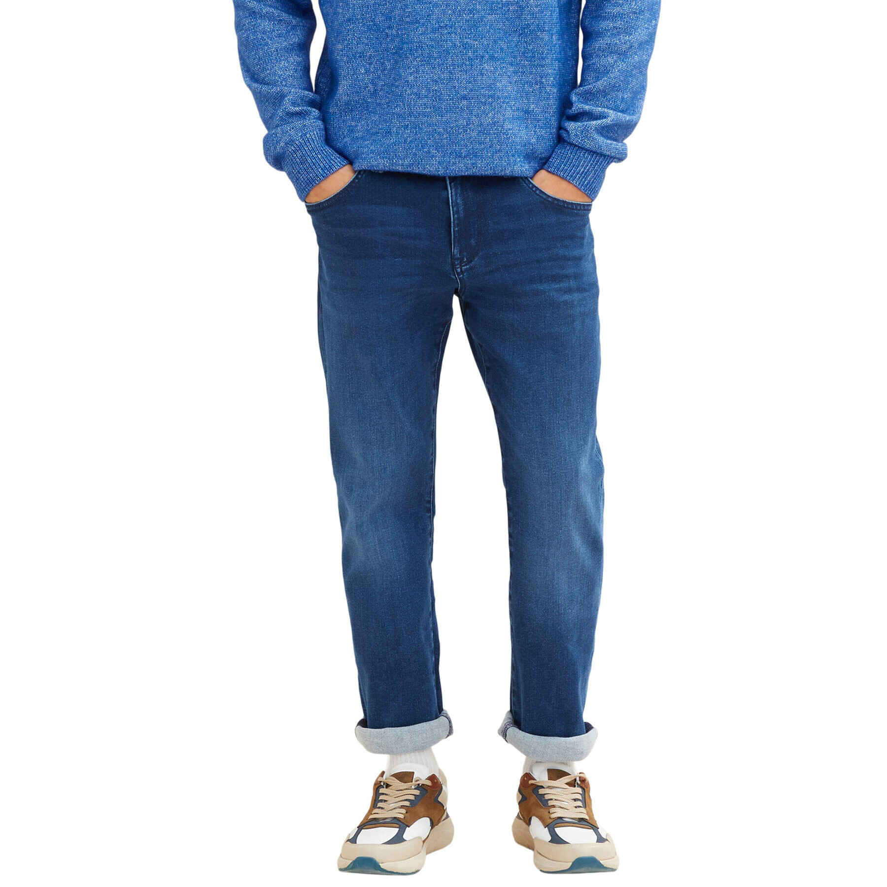 Tom Tailor Дънки 1034115 Син Slim Fit - Pepit.bg