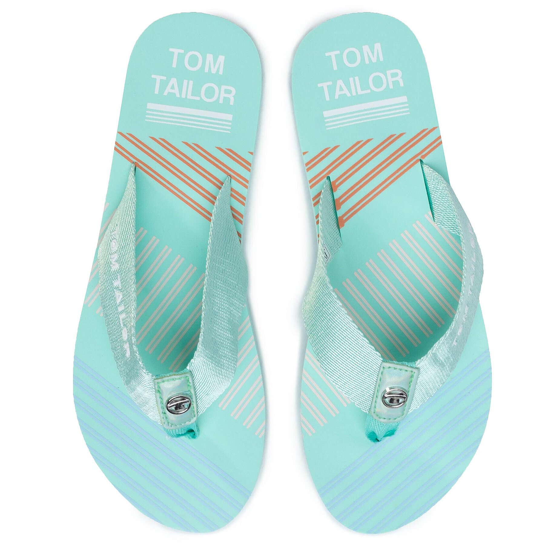 Tom Tailor Джапанки 8091803 Зелен - Pepit.bg