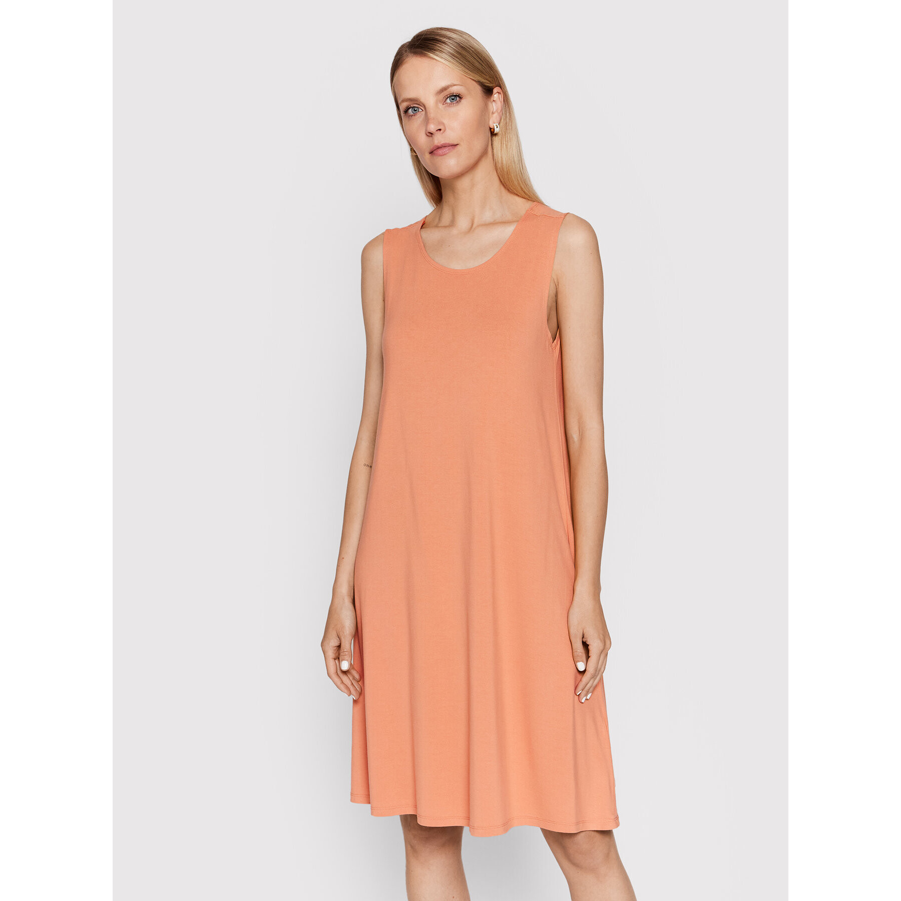 Tom Tailor Ежедневна рокля 1032209 Оранжев Regular Fit - Pepit.bg