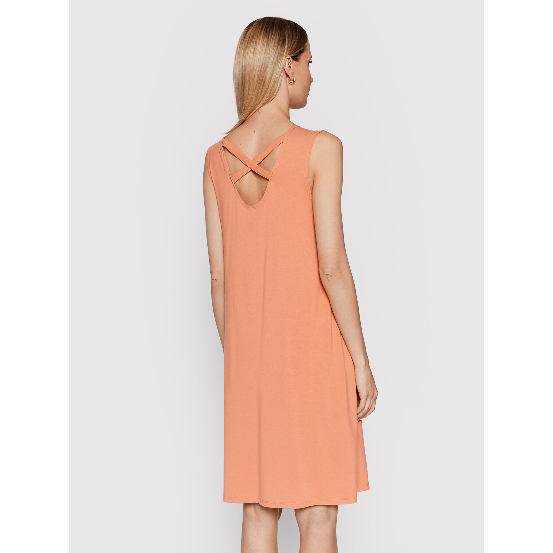 Tom Tailor Ежедневна рокля 1032209 Оранжев Regular Fit - Pepit.bg