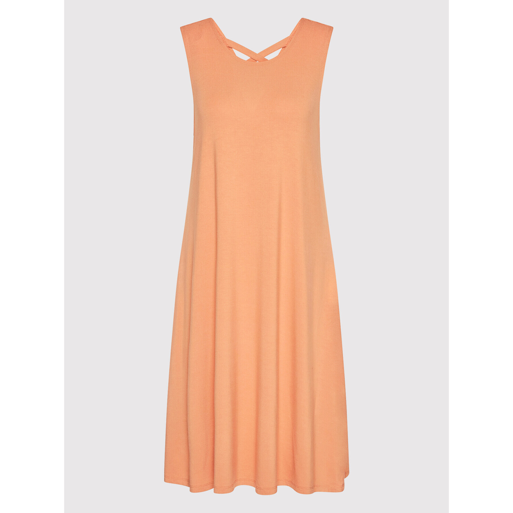 Tom Tailor Ежедневна рокля 1032209 Оранжев Regular Fit - Pepit.bg