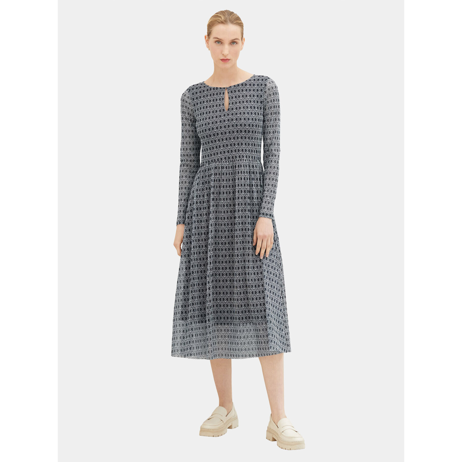 Tom Tailor Ежедневна рокля 1037927 Син Regular Fit - Pepit.bg