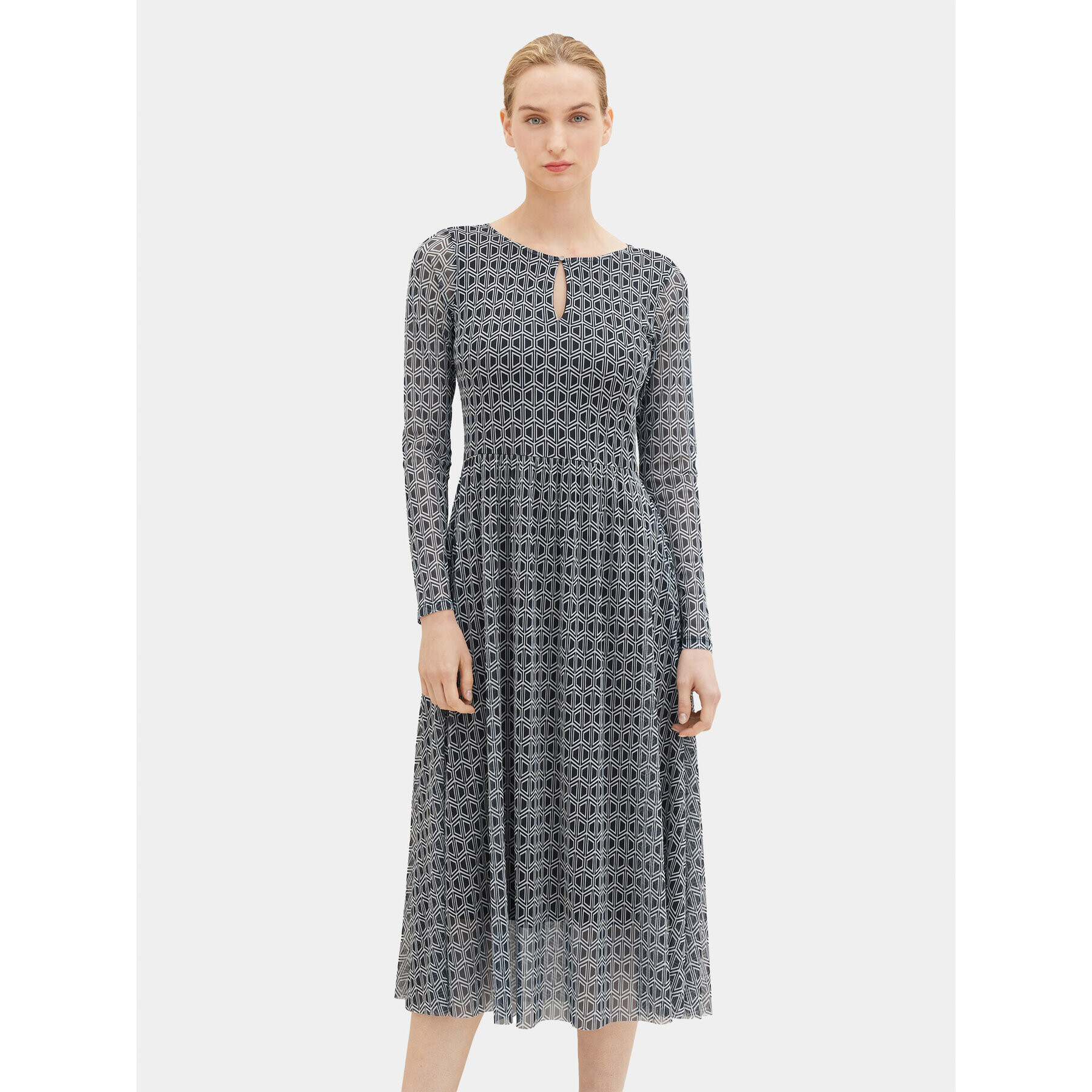 Tom Tailor Ежедневна рокля 1037927 Син Regular Fit - Pepit.bg