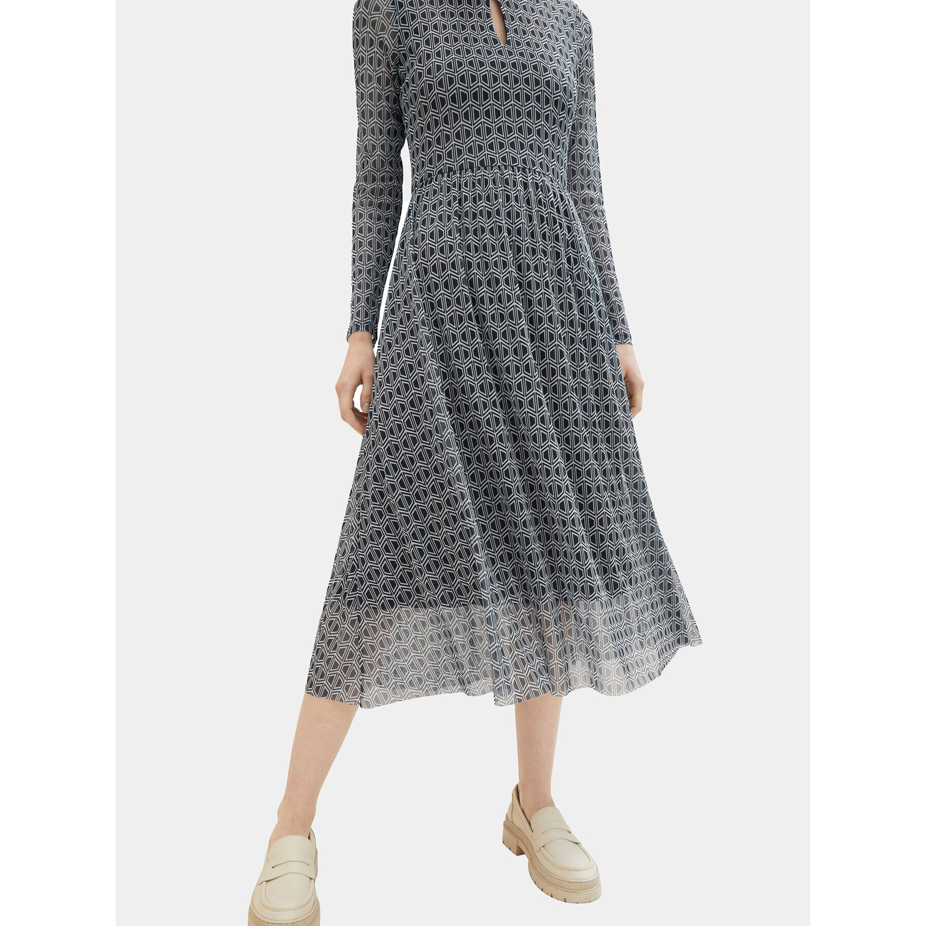 Tom Tailor Ежедневна рокля 1037927 Син Regular Fit - Pepit.bg