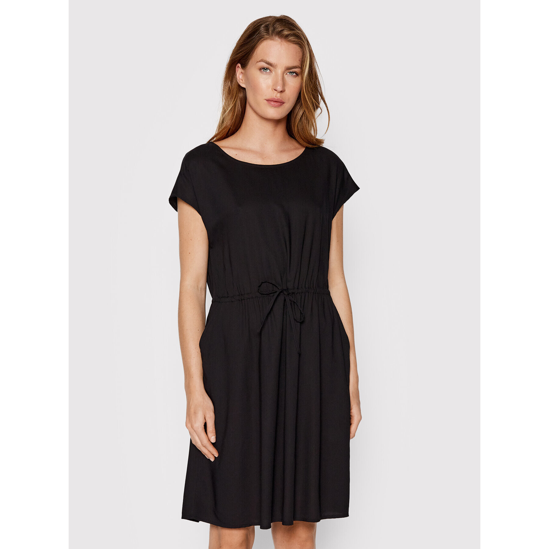 Tom Tailor Ежедневна рокля 1032242 Черен Regular Fit - Pepit.bg